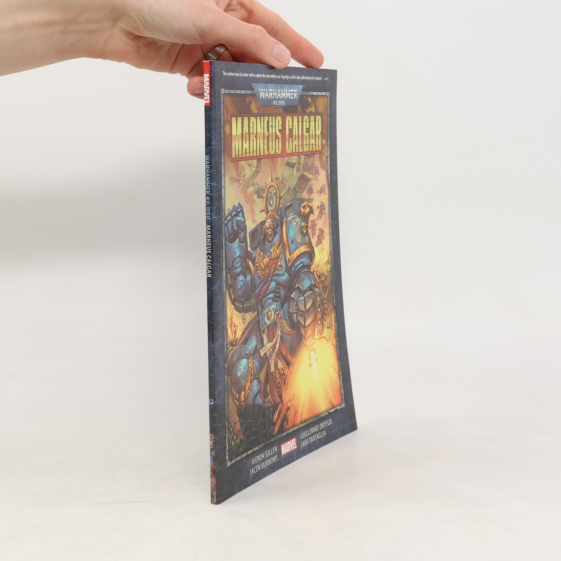 Kieron Gillen Warhammer 40000. Marneus Calgar