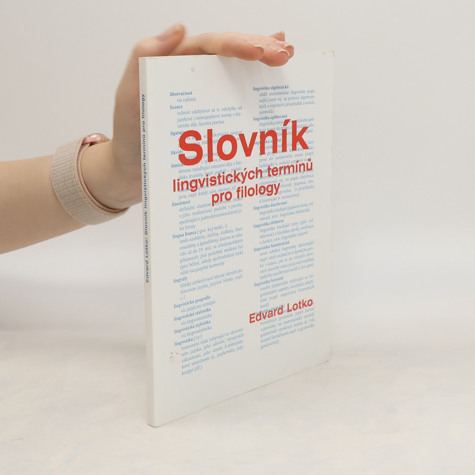 Edvard Lotko Slovník lingvistických termínů pro filology