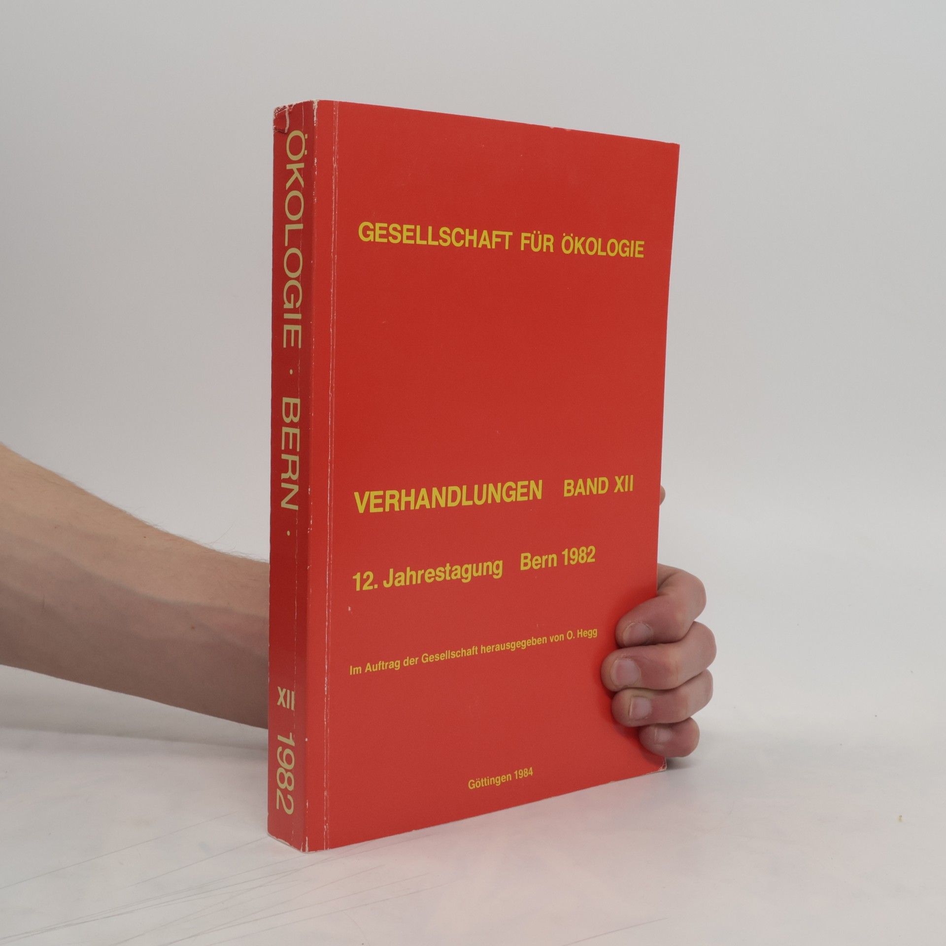 Collectif d'auteurs Gesellschaft für Ökologie. Band XII.