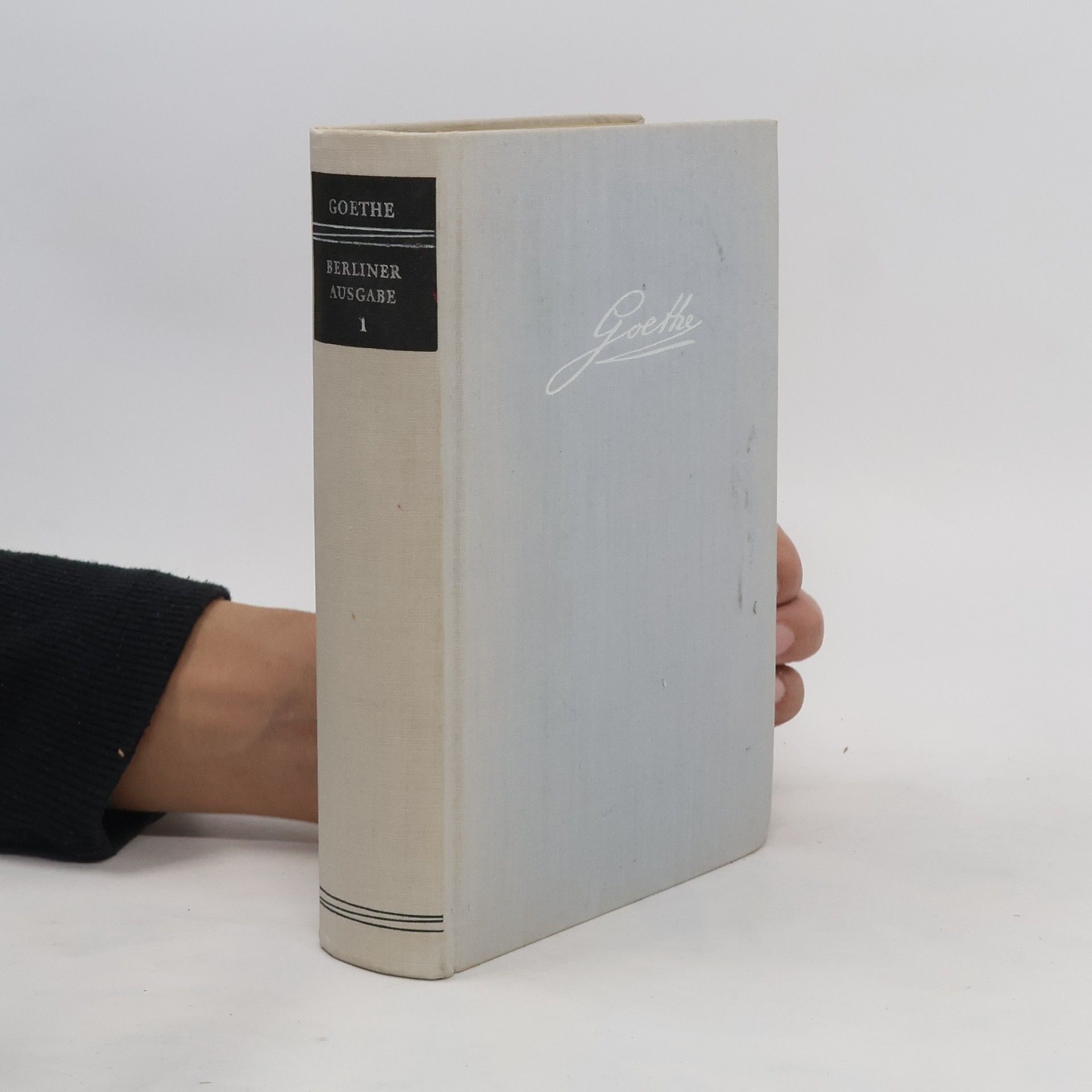 Johann Wolfgang von Goethe Goethes Poetische Werke. Gedichte und Singspiele I.