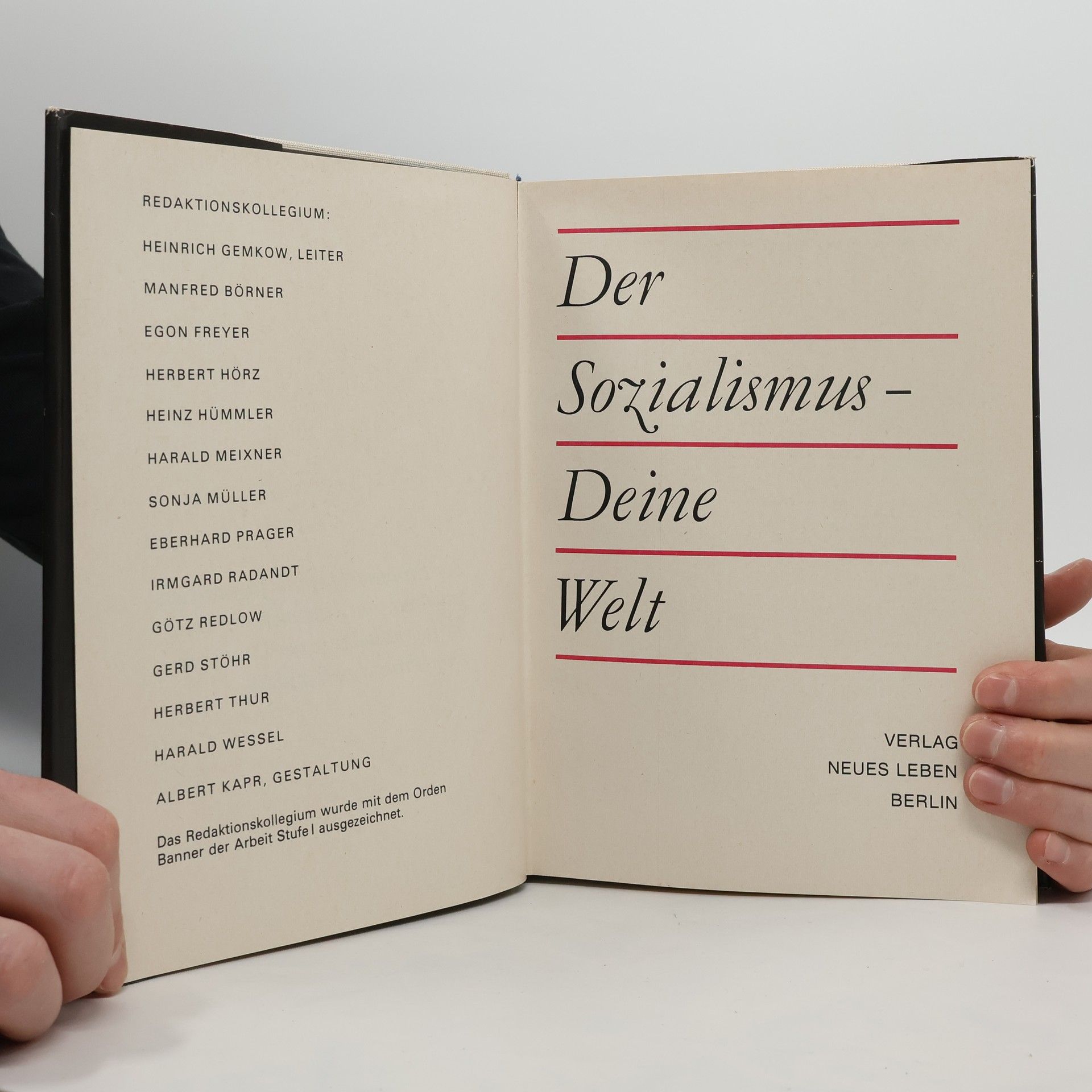Autores varios Der Sozialismus - Deine Welt