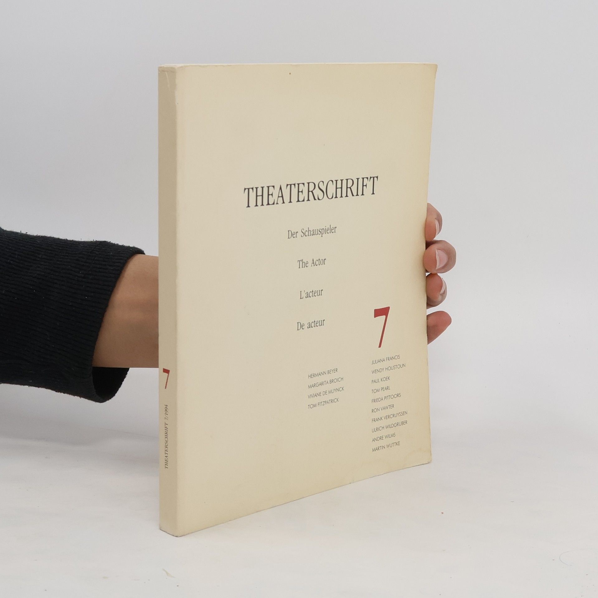 Collectif d'auteurs Theaterschrift 7