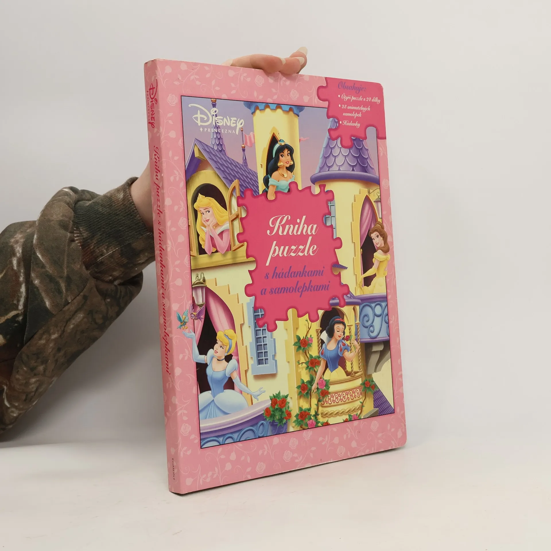 Princezna - kniha puzzle | Kniha | Walt Disney | CS