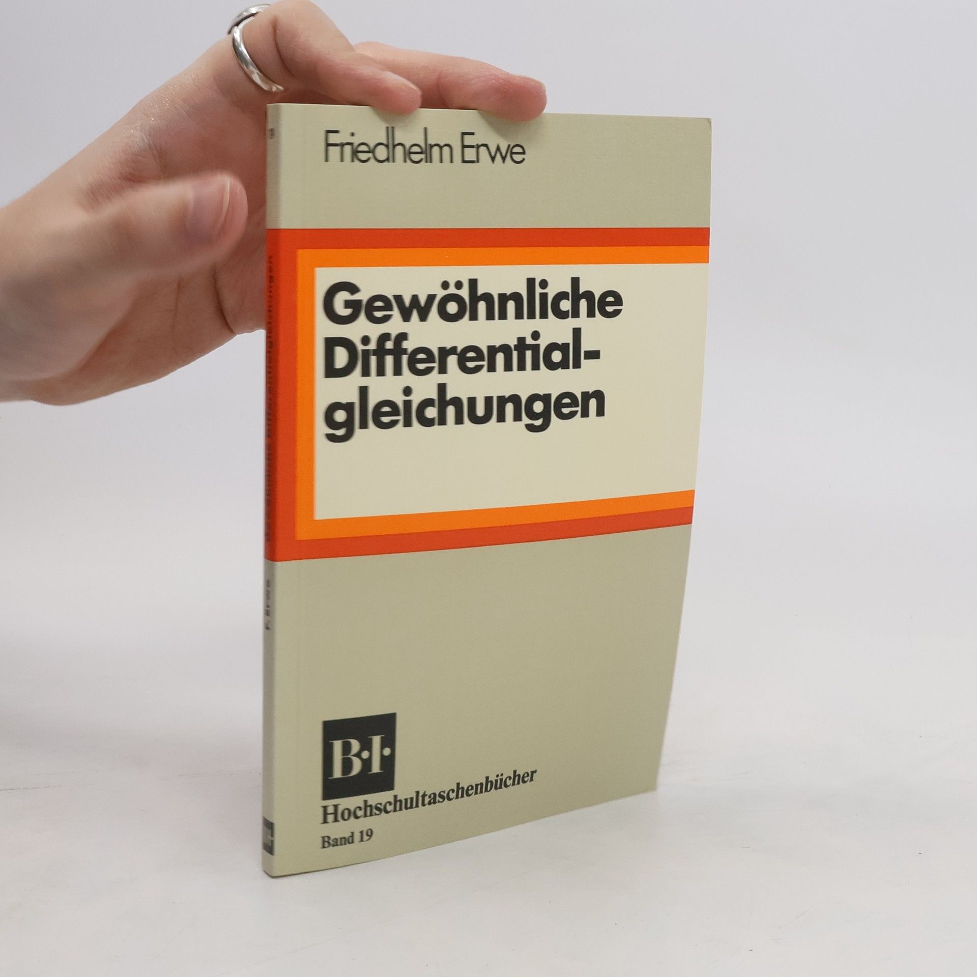 Friedhelm Erwe Gewöhnliche Differentialgleichungen