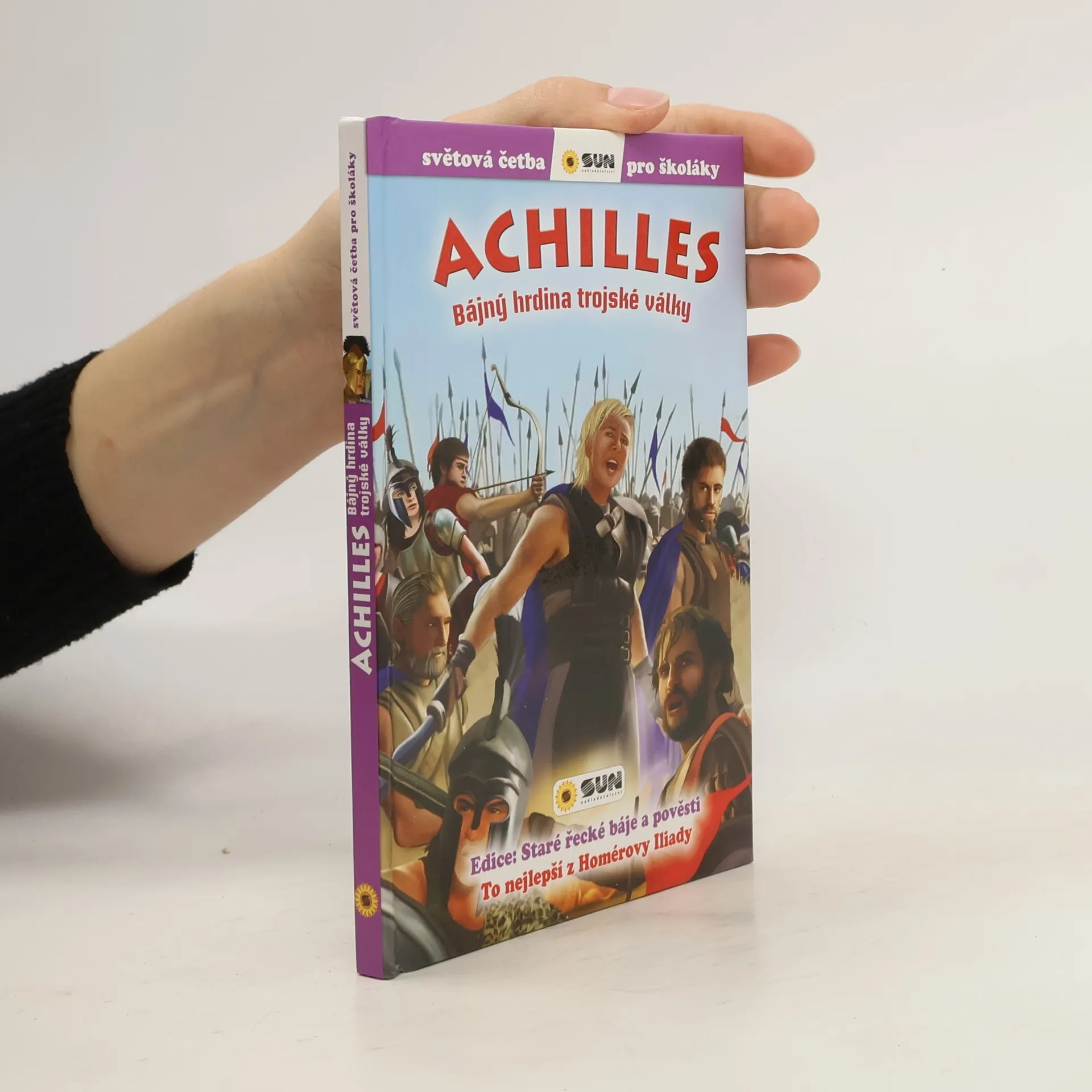 Achilles. Bájný hrdina trojské války | Book | Hardcover | Zara Corral | CS