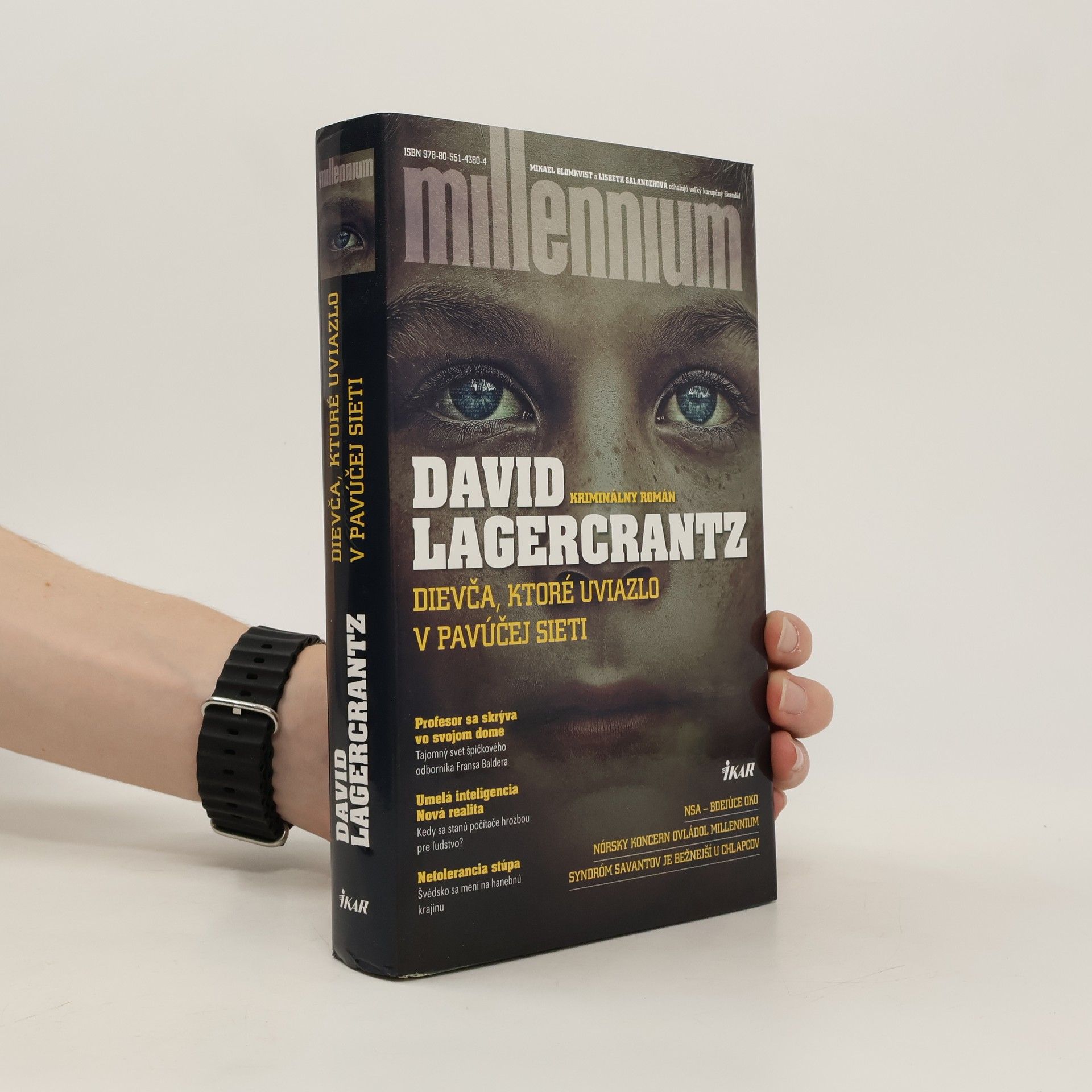 David Lagercrantz Dievča, ktoré uviazlo v pavúčej sieti
