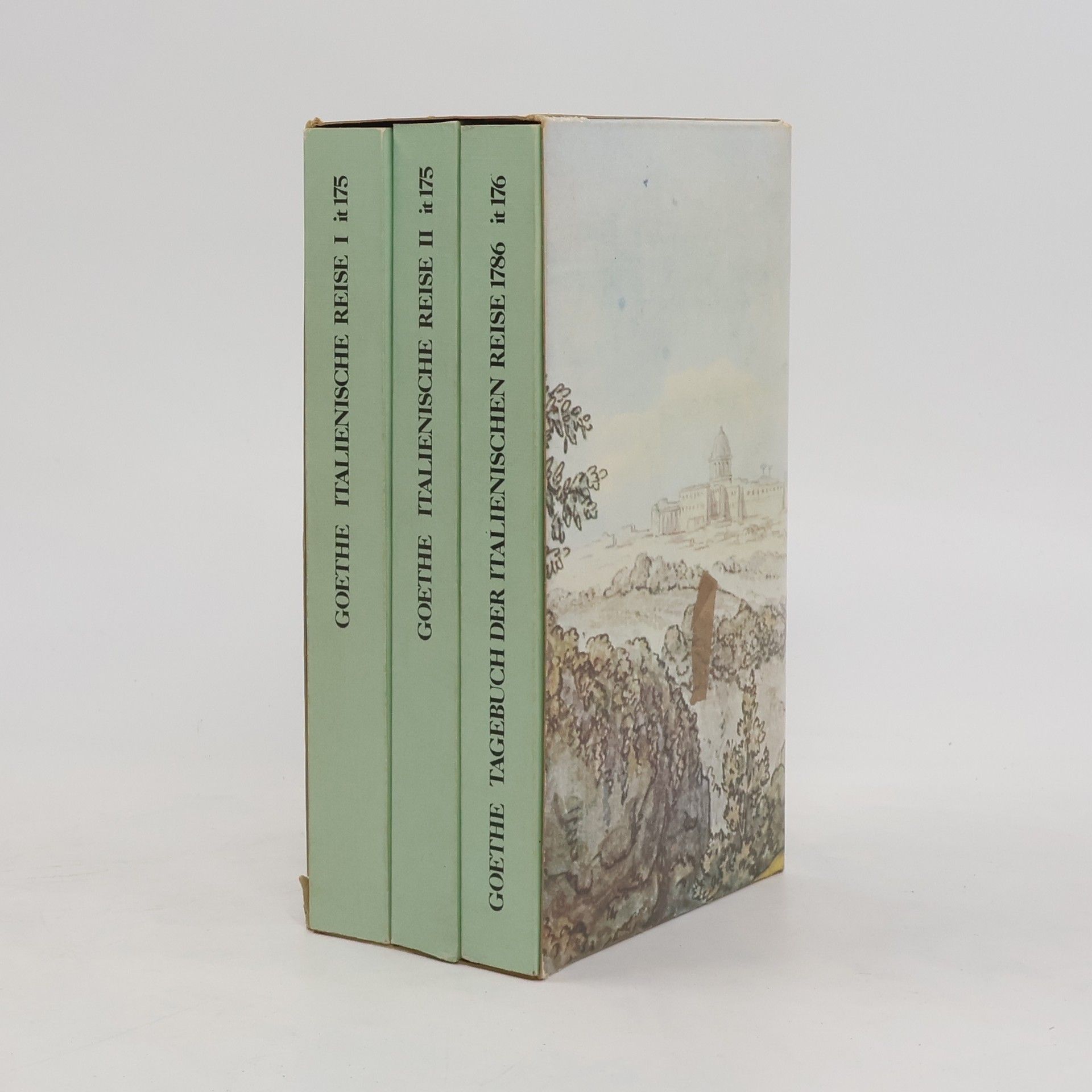 Johann Wolfgang von Goethe Italienische Reise I. Italienische Reise II. Tagerbuch der Italienische Reise 1786