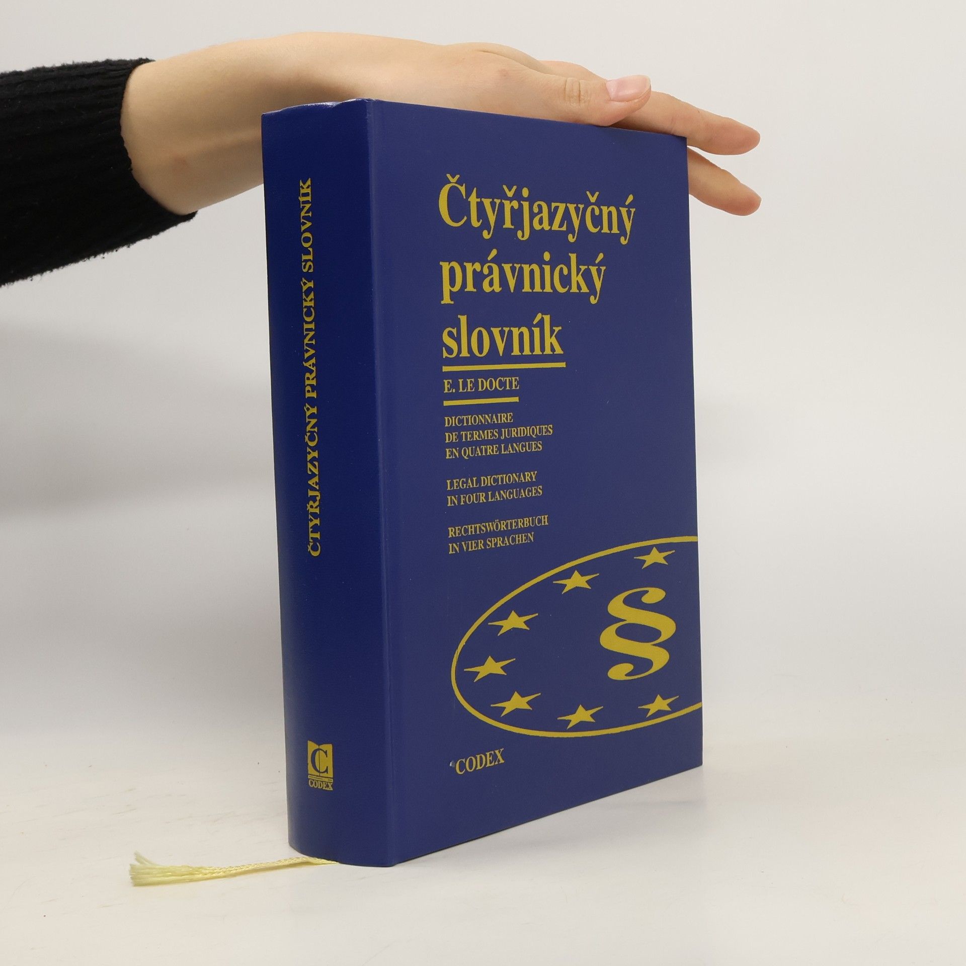 Edgard Le Docte Čtyřjazyčný právnický slovník