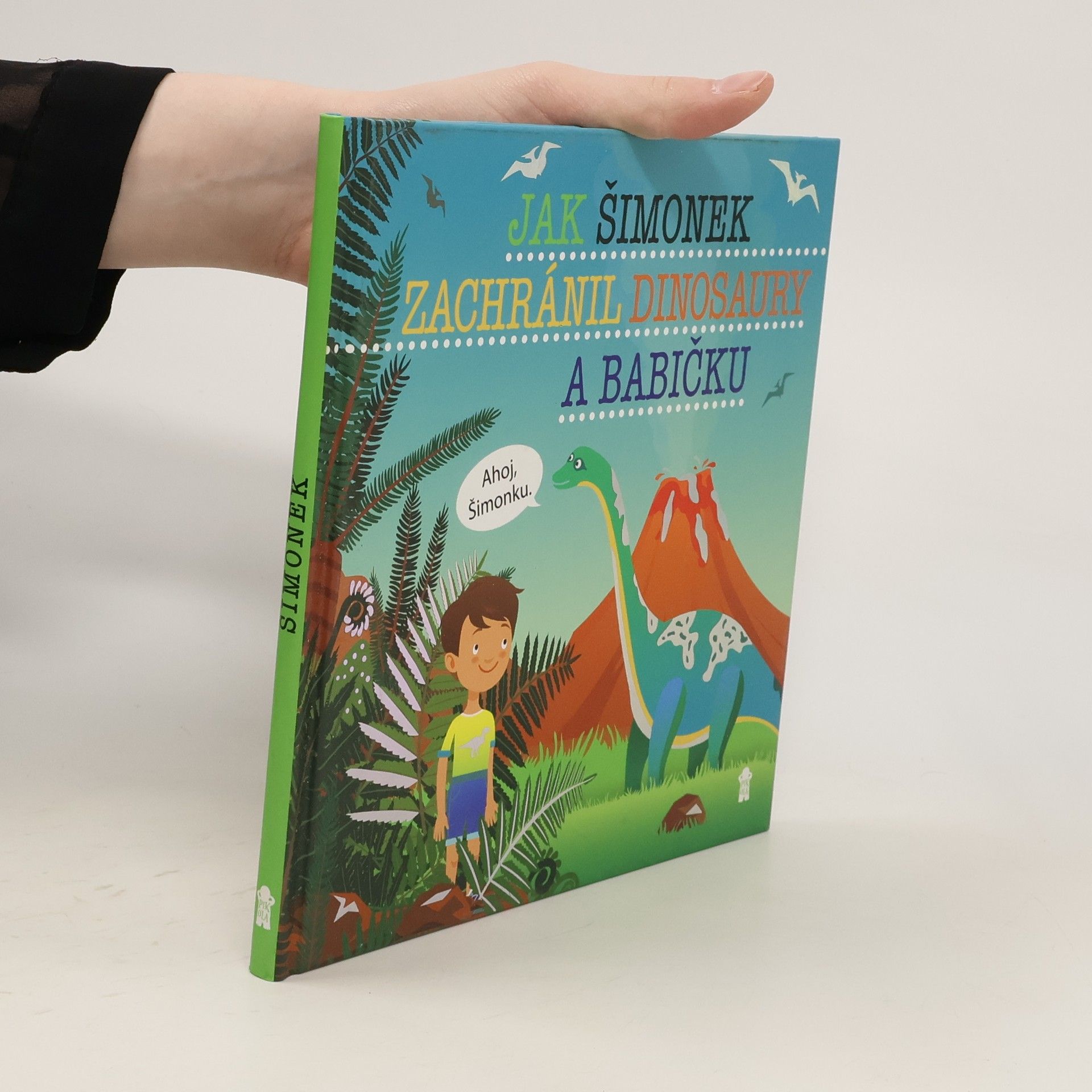Šimon Matějů Jak Šimonek zachránil dinosaury a babičku