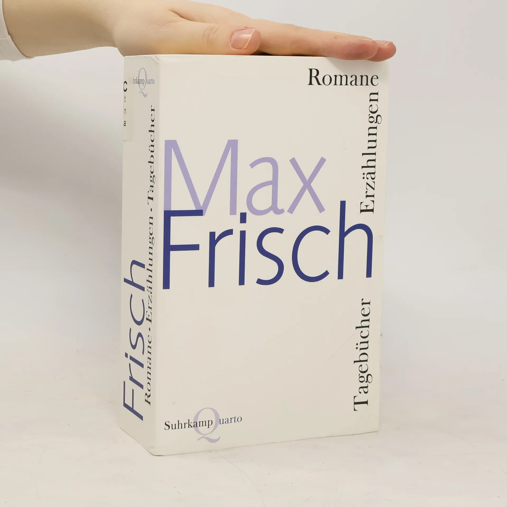 Romane, Erzählungen, Tagebücher | Buch | Paperback | Max Frisch
