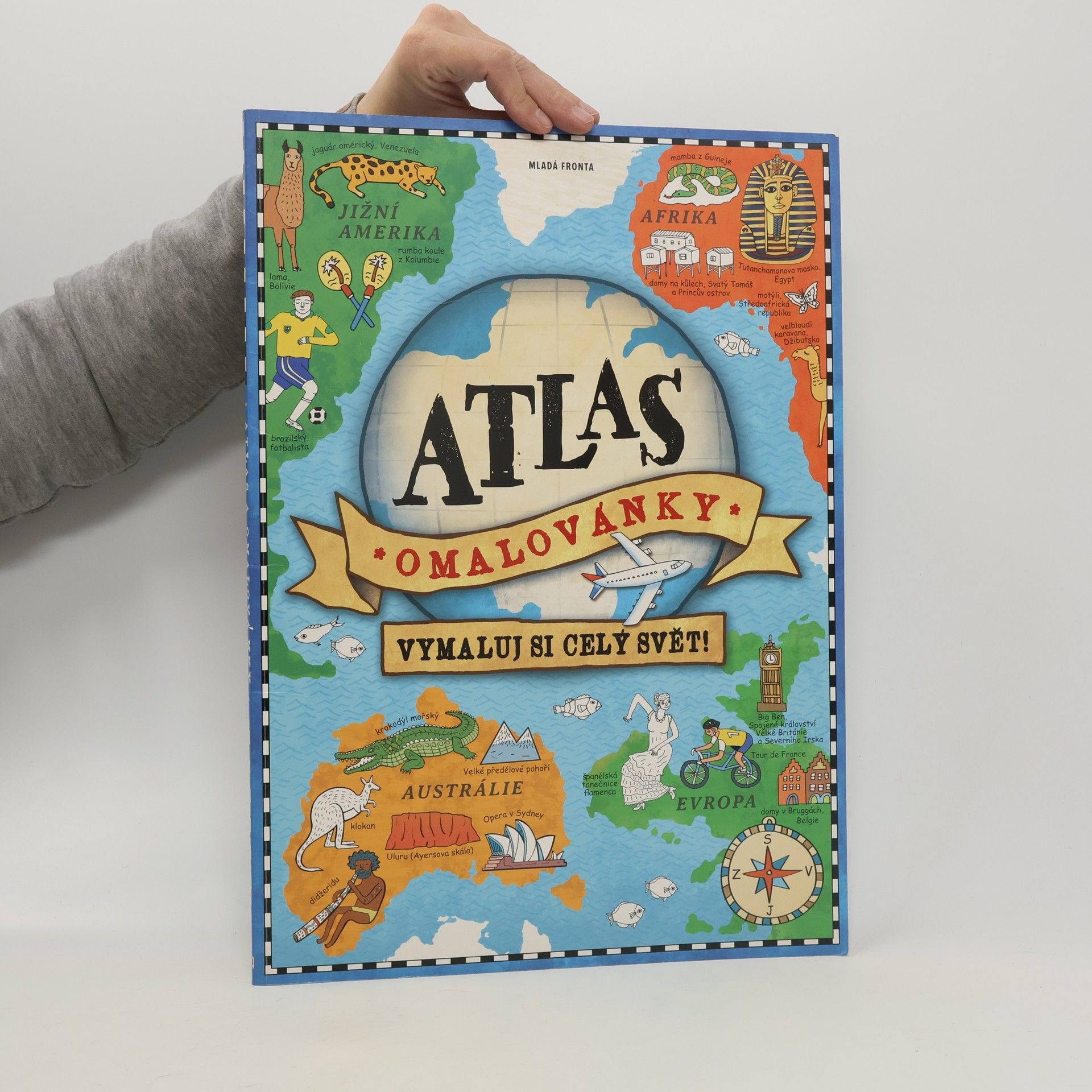 Natalie Hughes Atlas : omalovánky