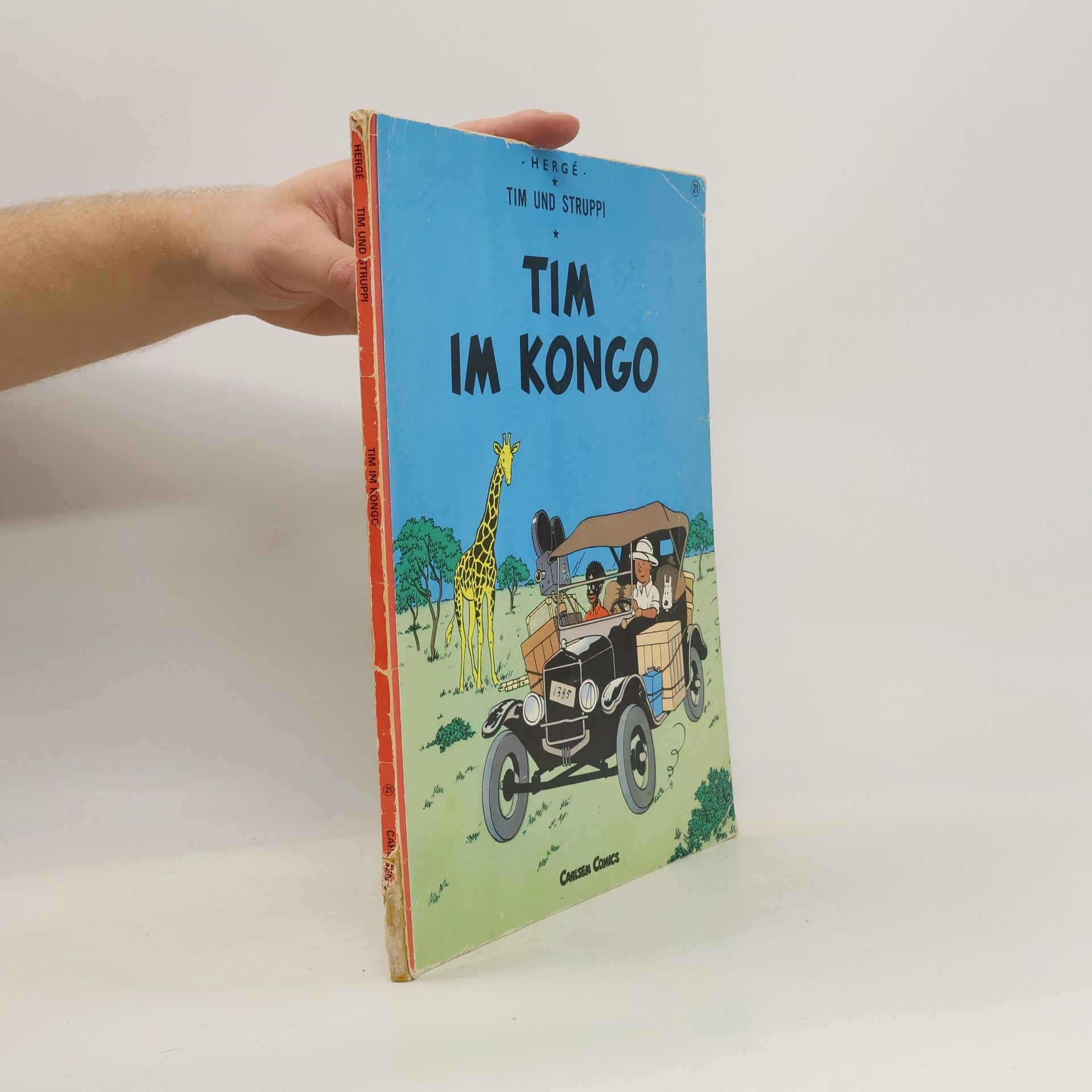 Hergé Tim und Struppi. Tim im Kongo