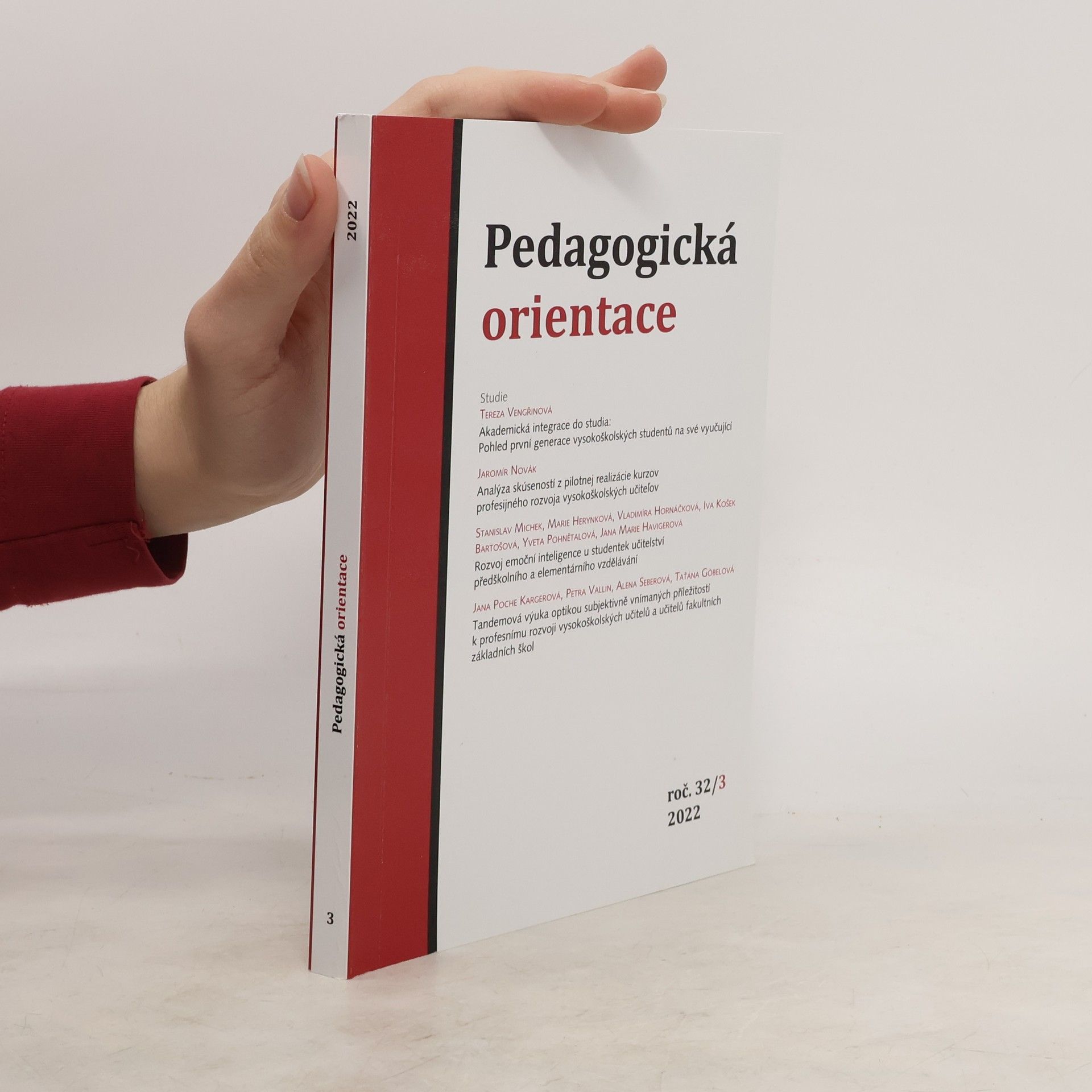 Kolektiv autorů Pedagogická orientace roč. 32/3