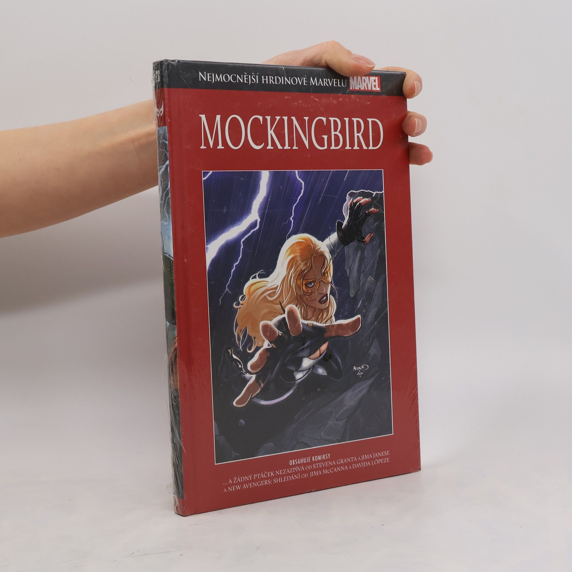 Steven Grant Nejmocnější hrdinové Marvelu 23. Mockingbird