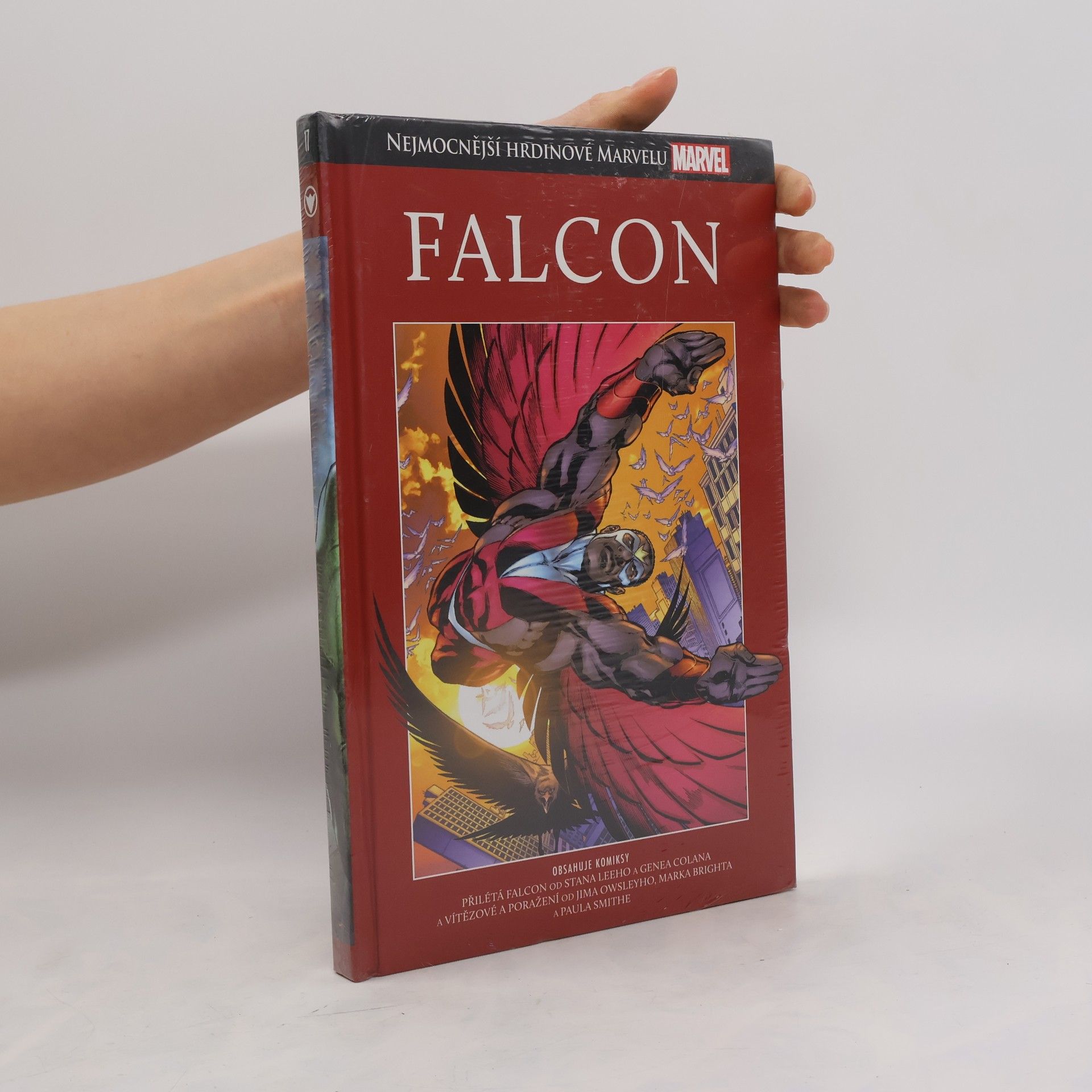 Stan Lee Nejmocnější hrdinové Marvelu. 17. Falcon