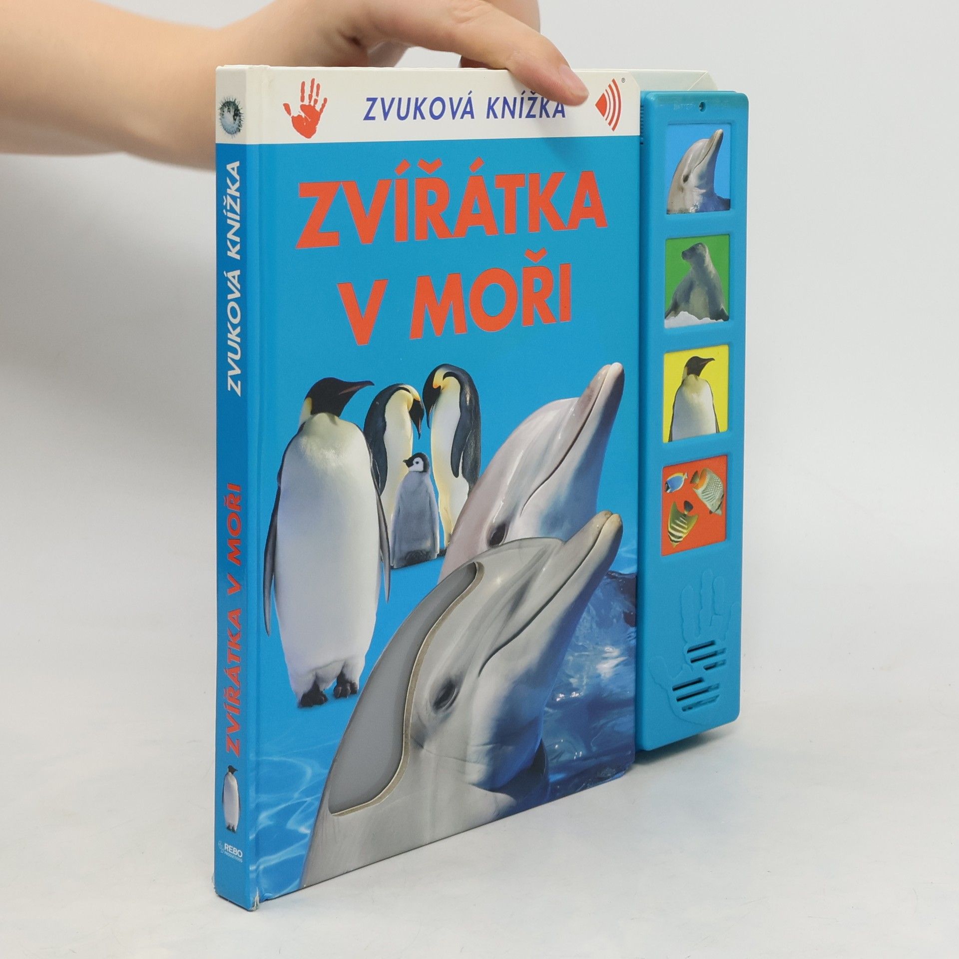 Tomáš Kapic Zvířátka v moři (zvuková knížka)