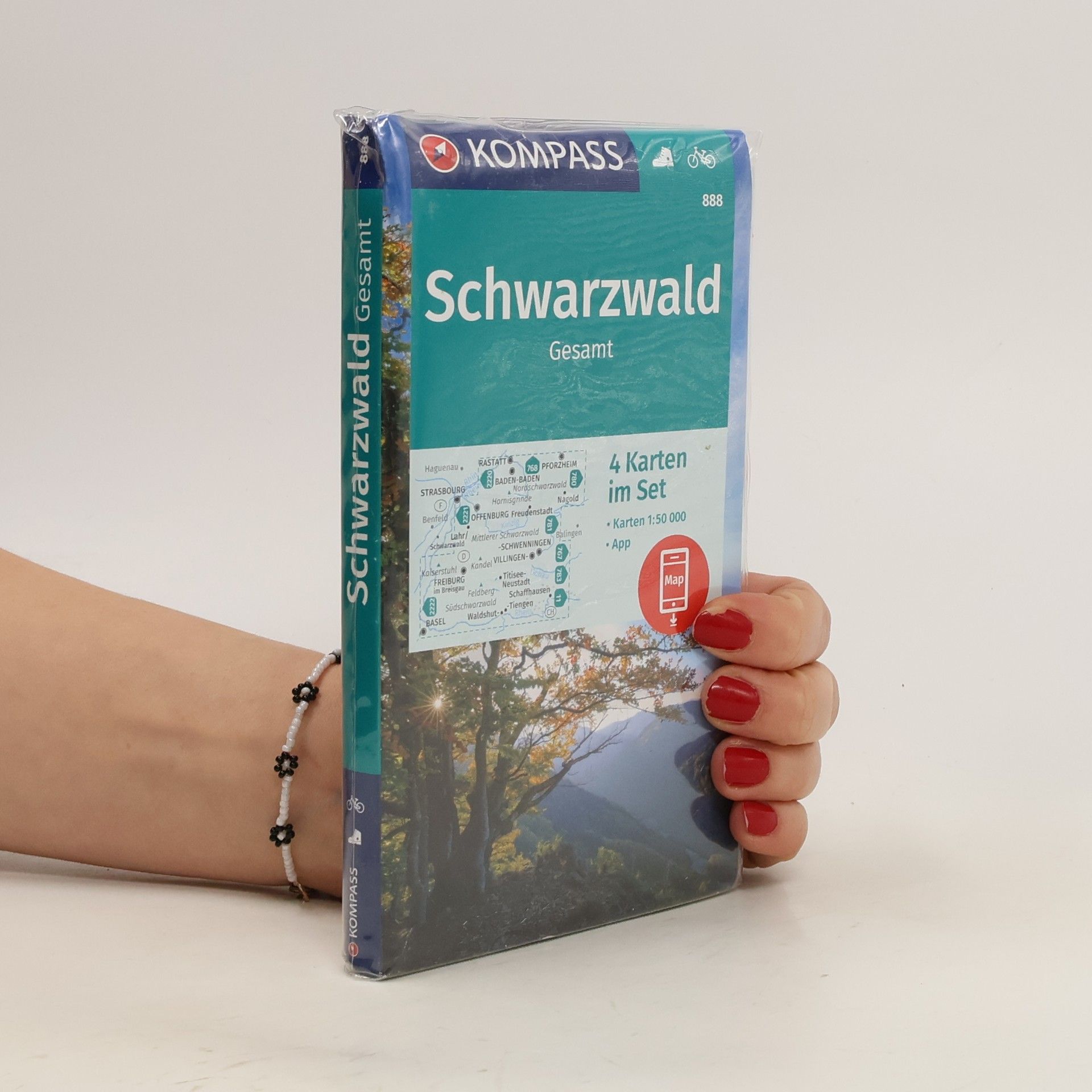 KOMPASS-Karten GmbH Schwarzwald Gesamt 1:50 000