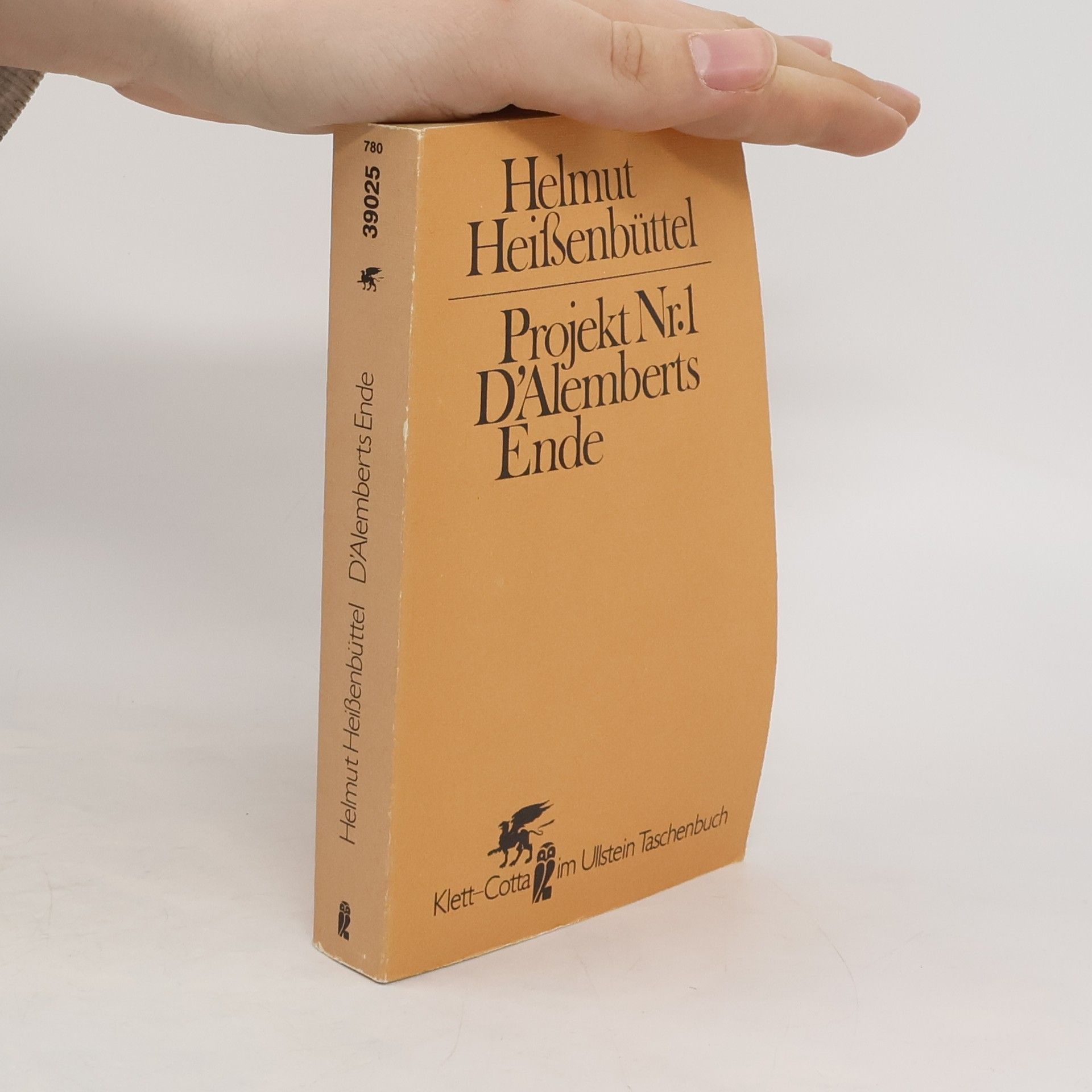 Helmut Heißenbüttel Projekt Nr.1 D'Alemberts Ende