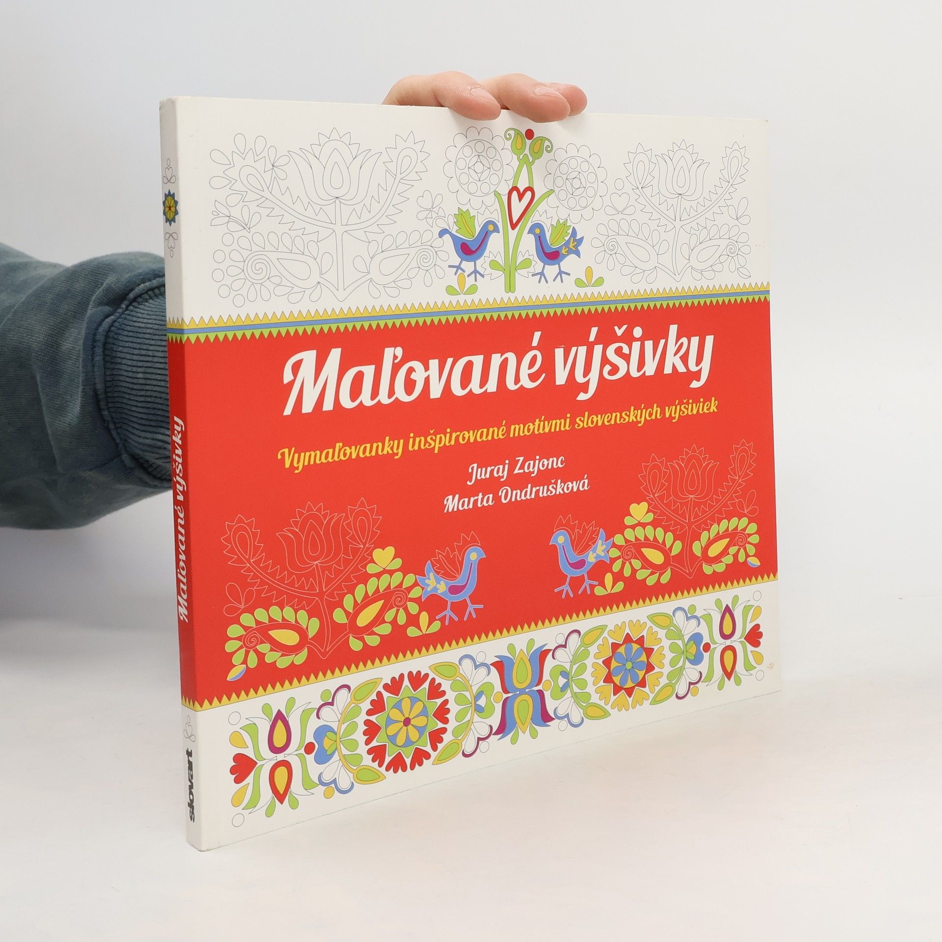 Marta Ondrušková Maľované výšivky