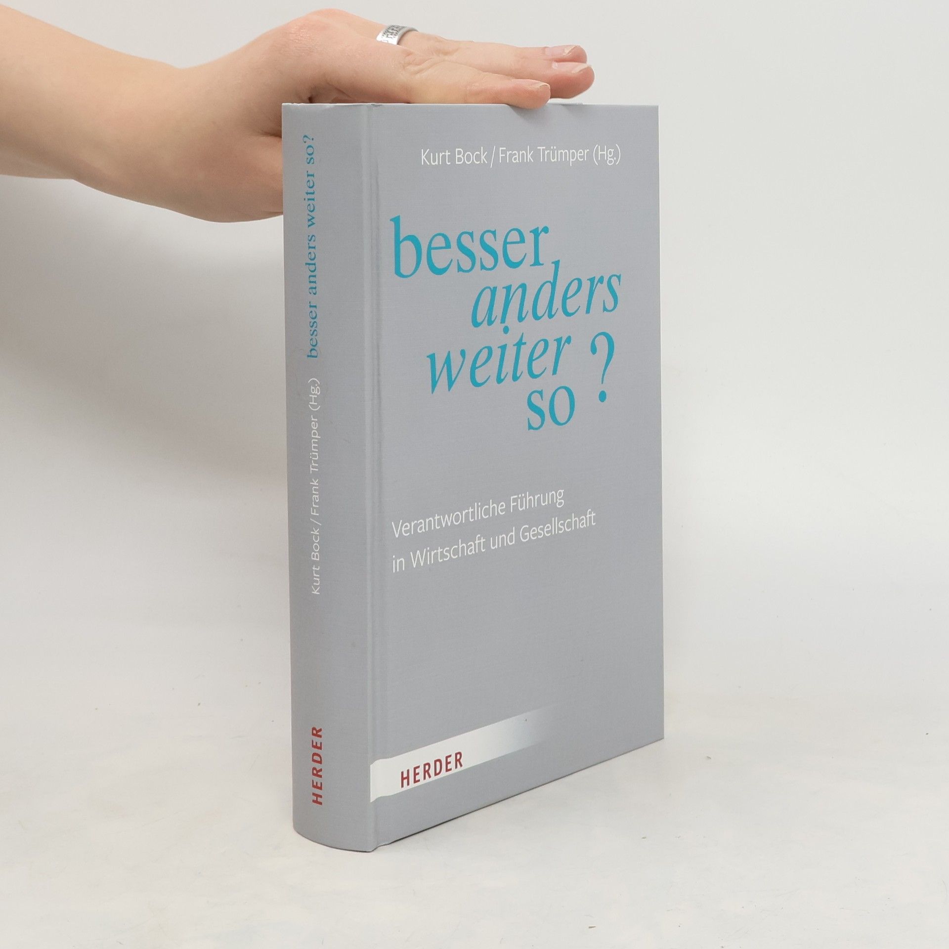 Frank Trümper besser anders weiter so?