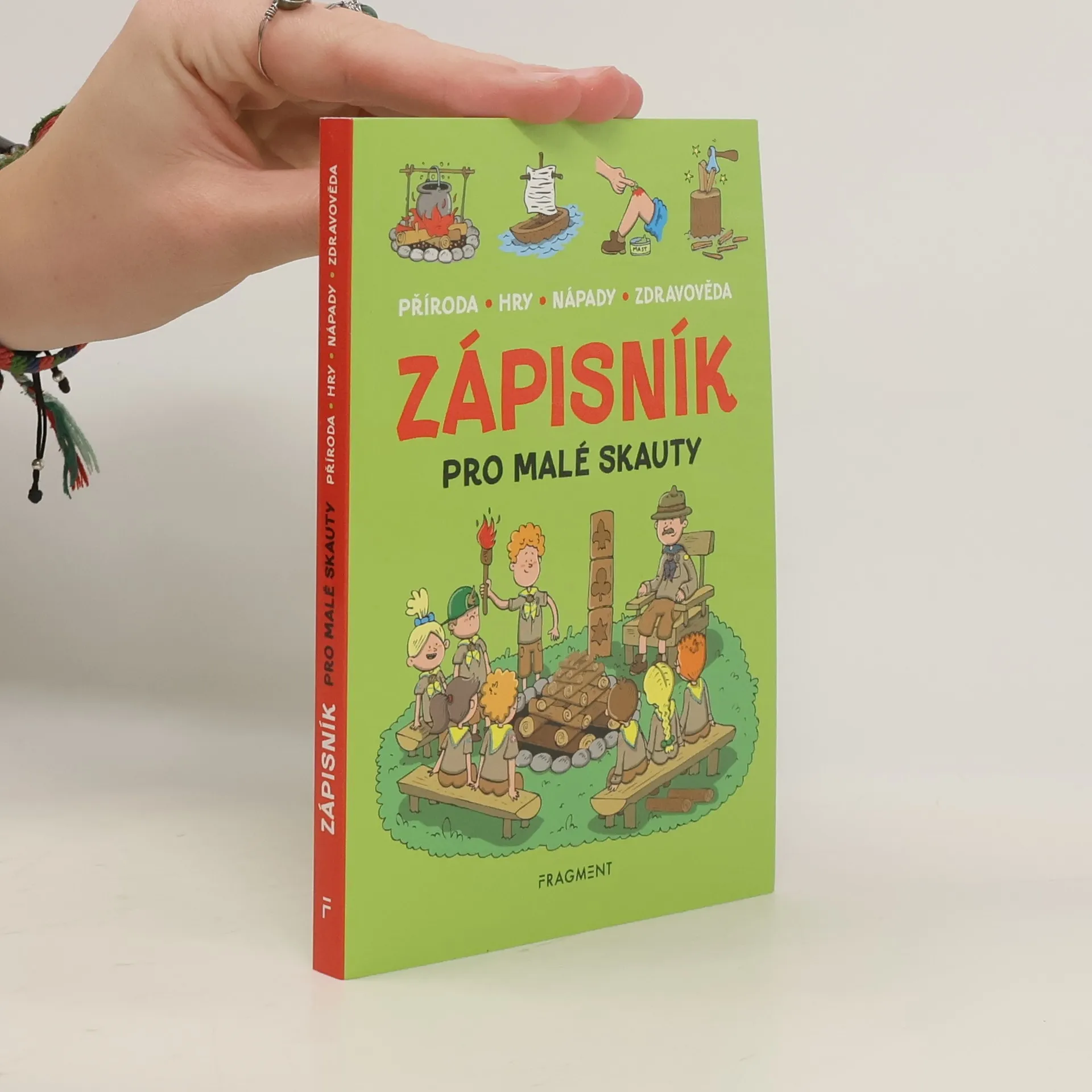 Zápisník pro malé skauty : příroda, hry, nápady, zdravověda | Kniha | Zdeněk Chval | CS