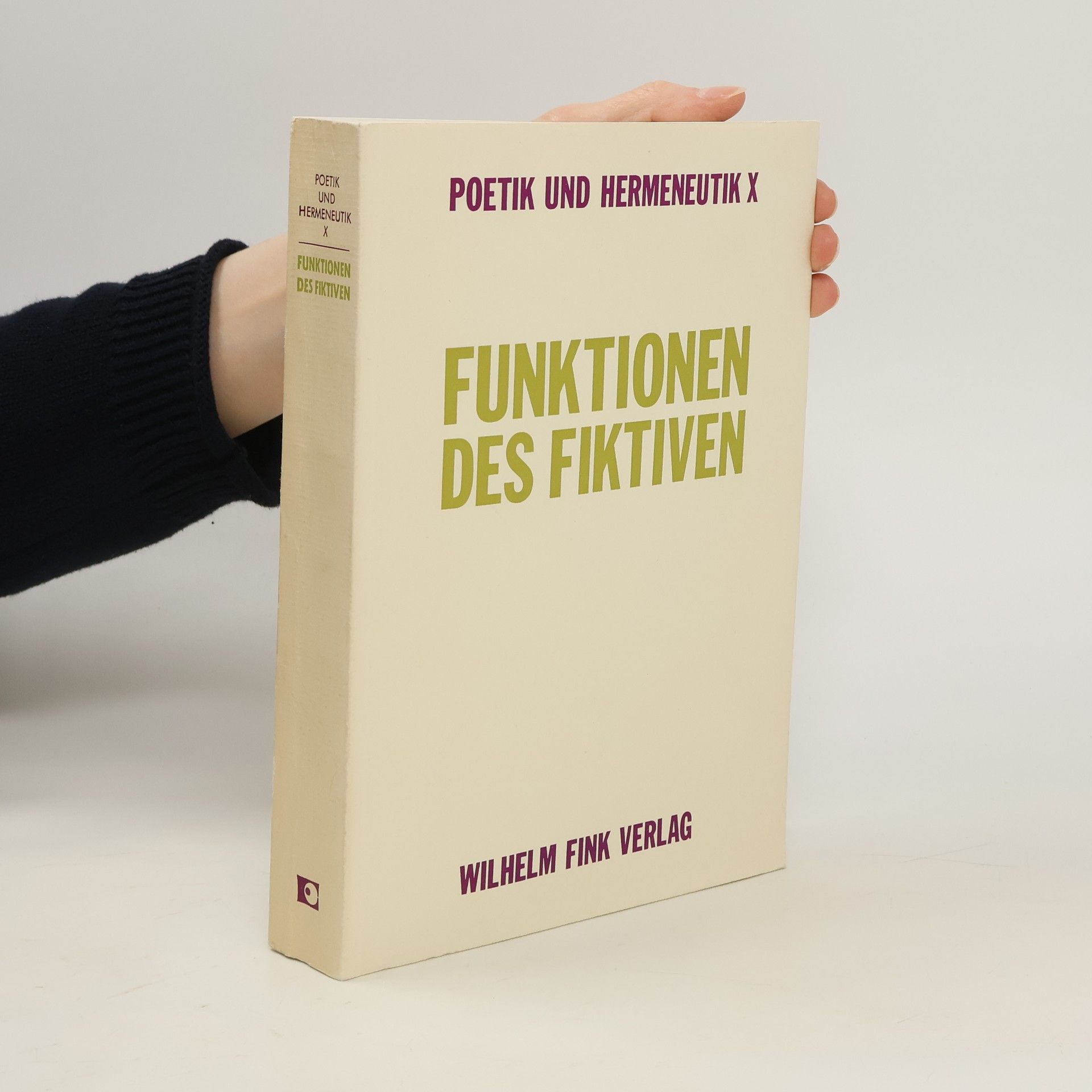 Dieter Henrich Funktionen des Fiktiven