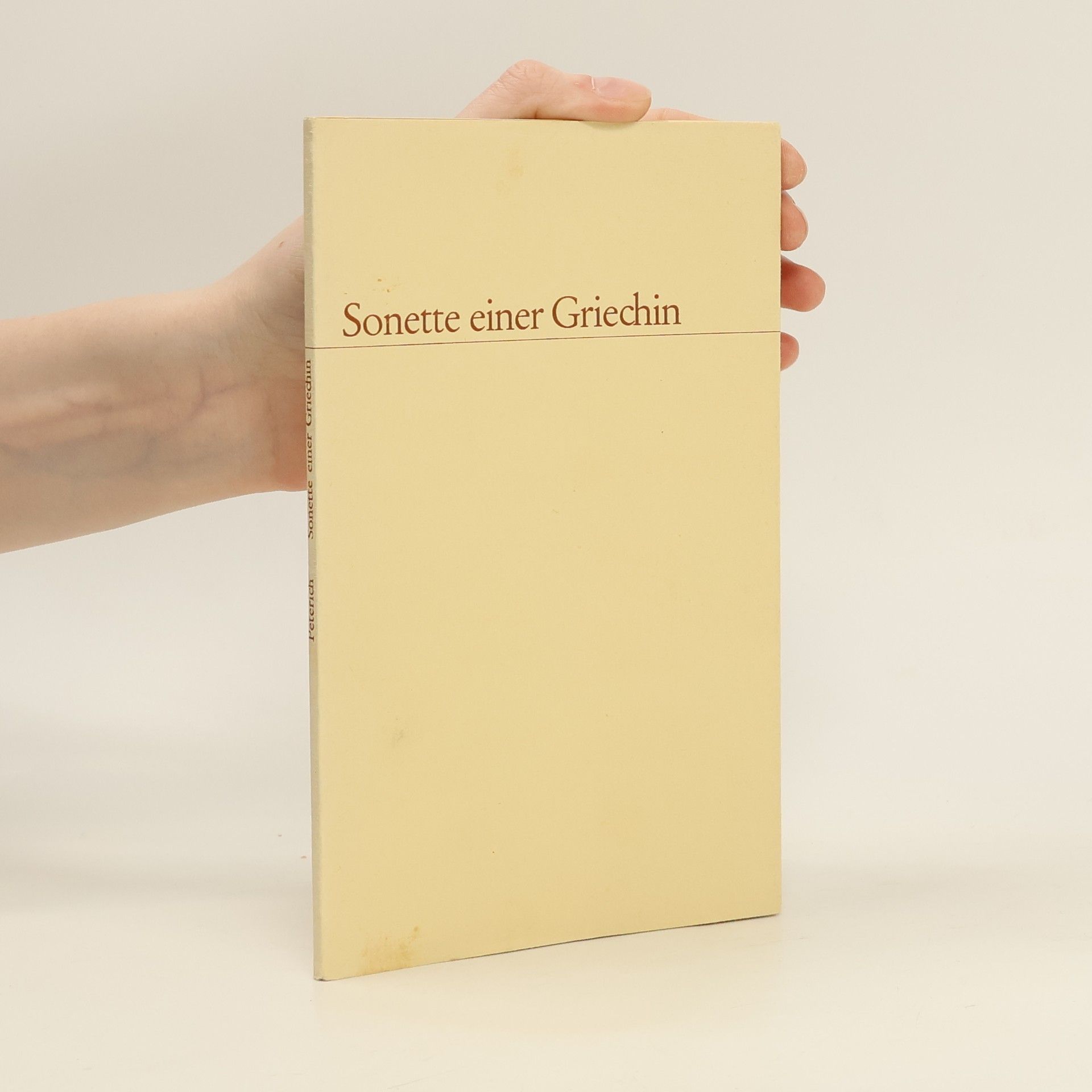 Collectif d'auteurs Sonette einer Griechin