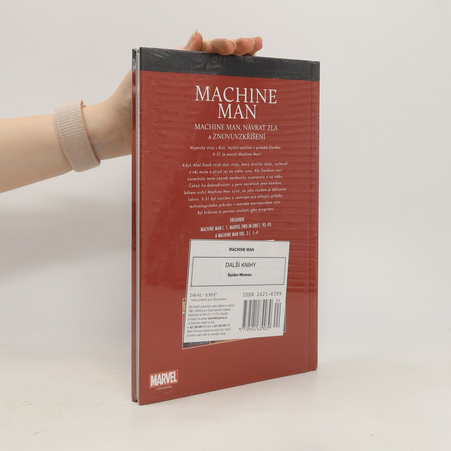 Collectif d'auteurs Nejmocnější hrdinové Marvelu 48. Machine Man