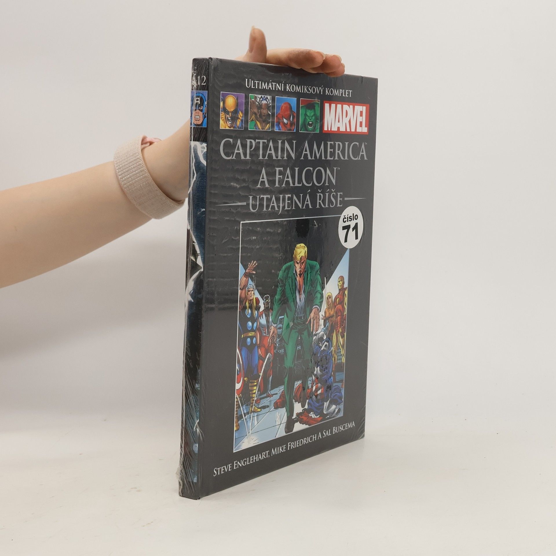 Steve Englehart Ultimátní komiksový komplet Marvel 112. Captain America a Falcon. Utajená říše