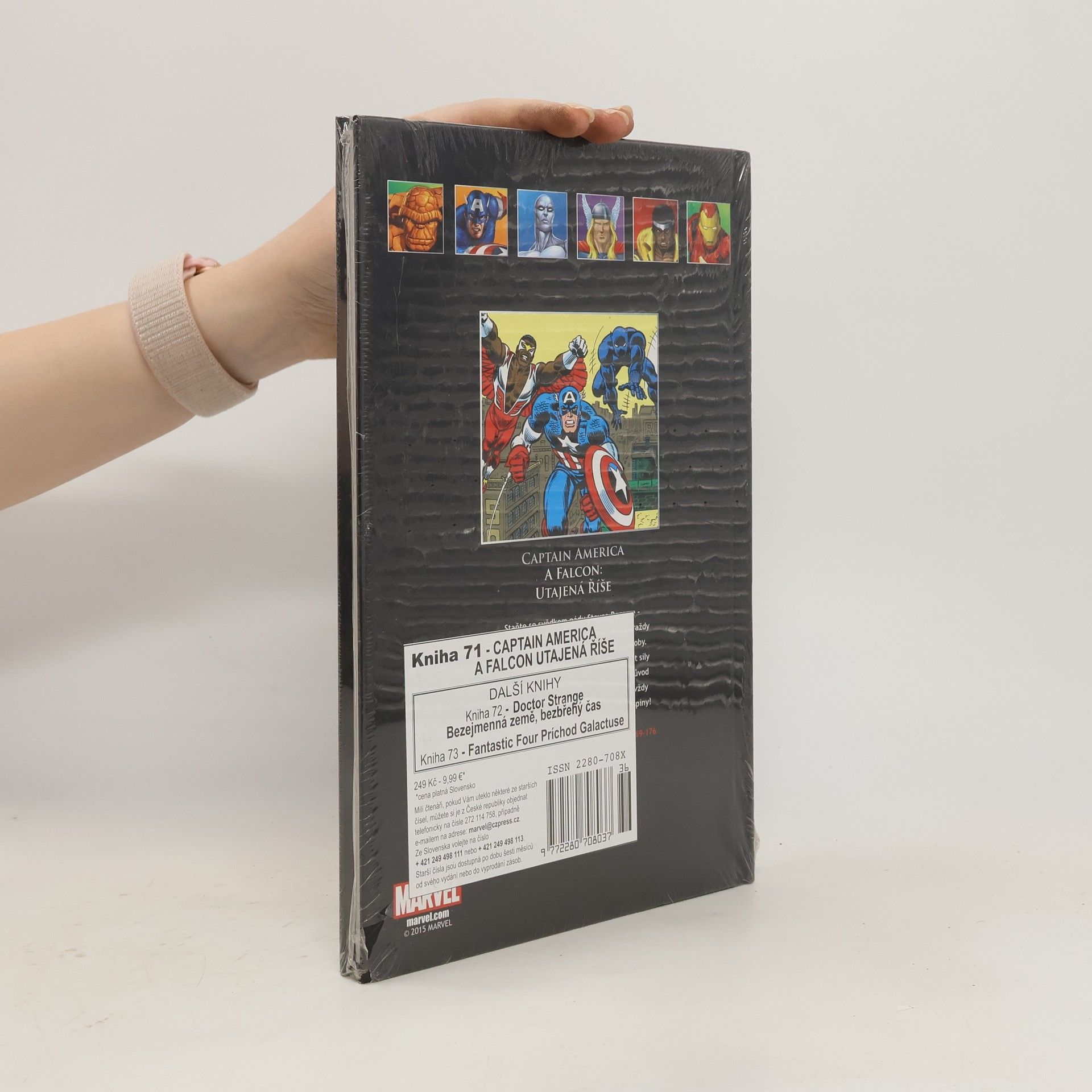 Collectif d'auteurs Ultimátní komiksový komplet Marvel 112. Captain America a Falcon. Utajená říše