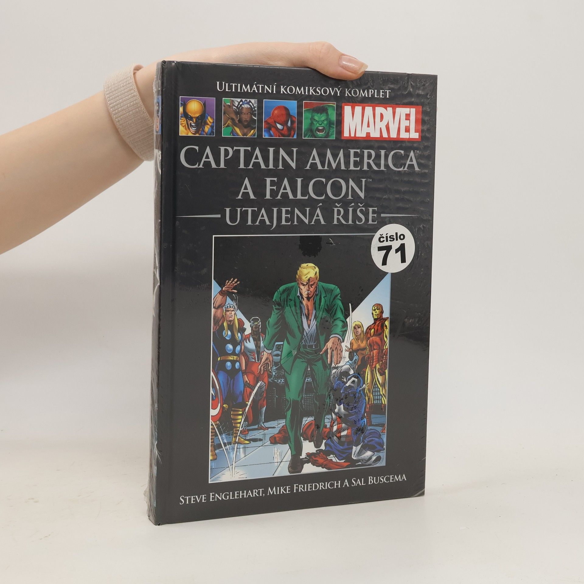 Collectif d'auteurs Ultimátní komiksový komplet Marvel 112. Captain America a Falcon. Utajená říše