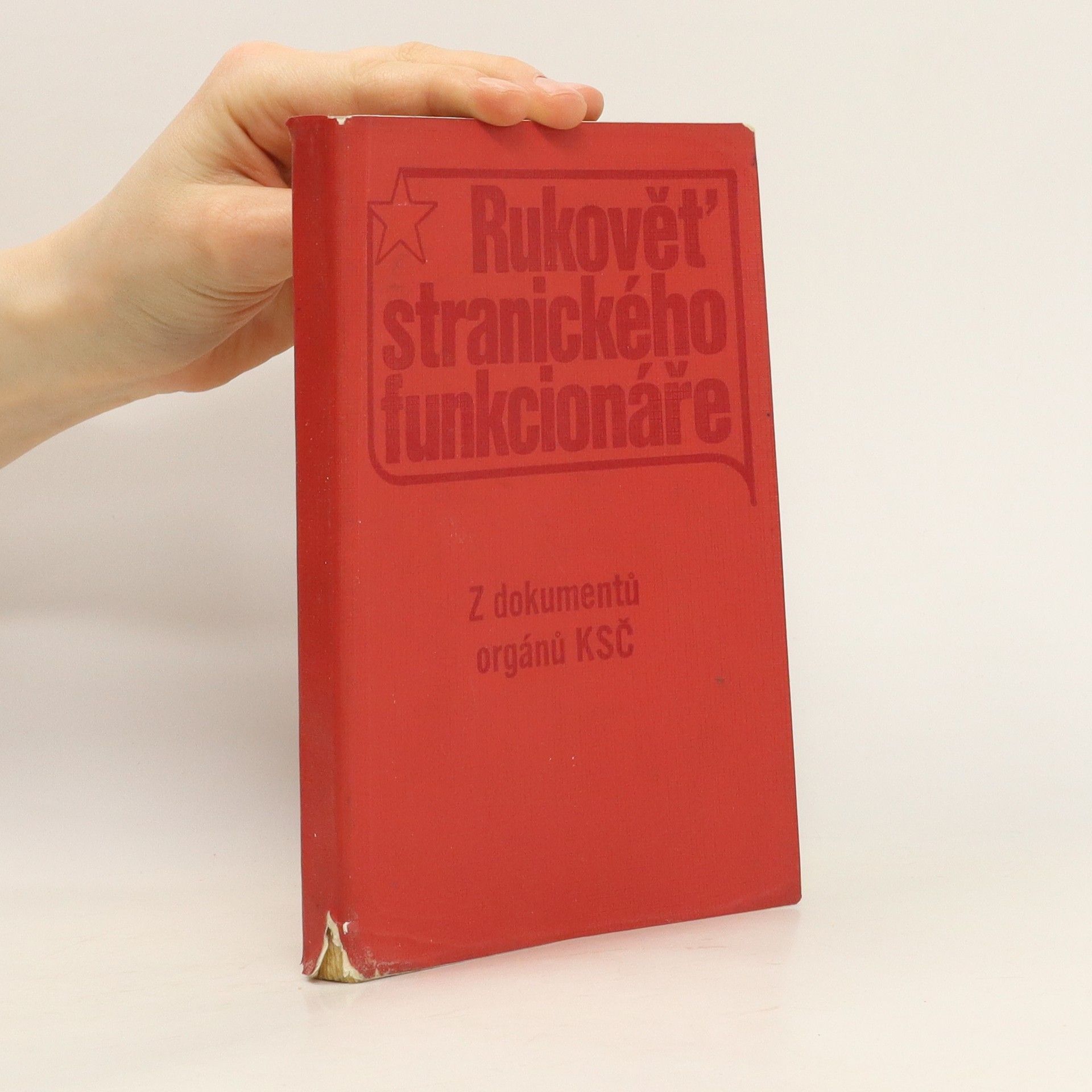 Auteurscollectief Rukověť stranického funkcionáře