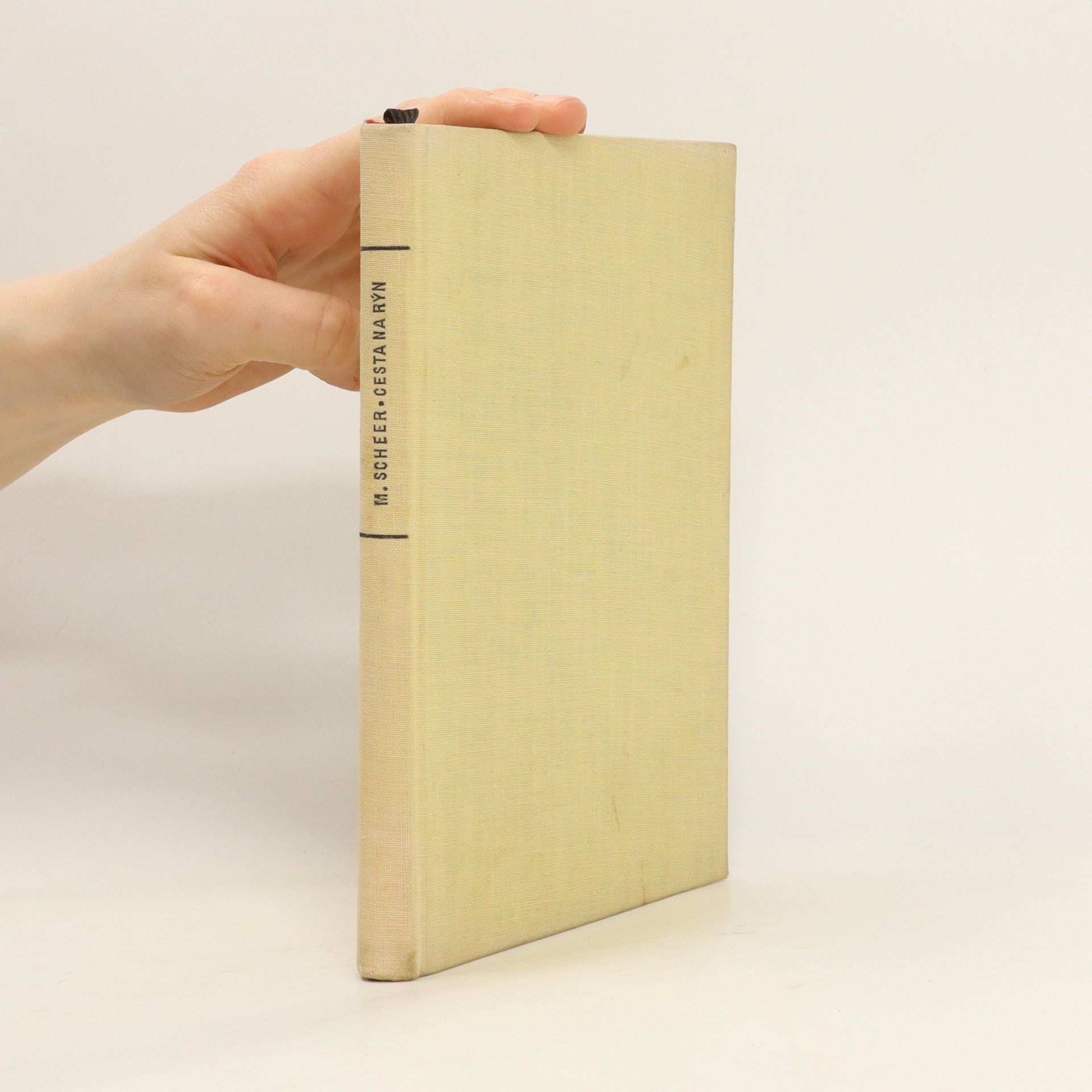 Maximilian Scheer Cesta na Rýn