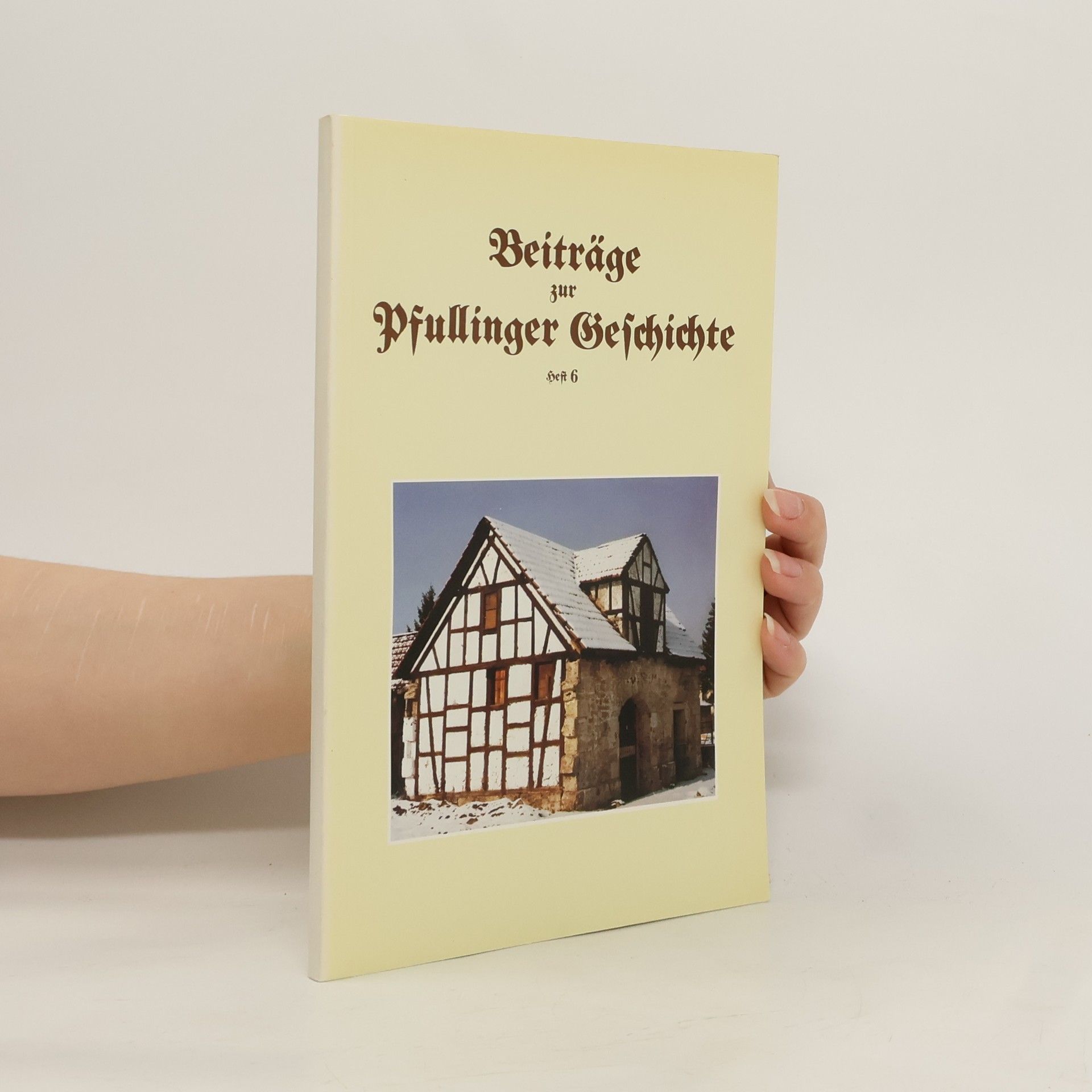 Collectif d'auteurs Beiträge zur Pfullinger Geschichte 6