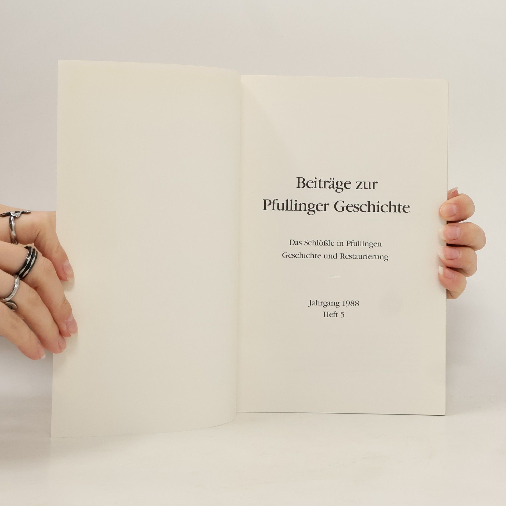 kolektiv Beiträge zur Pfullinger Geschichte 5