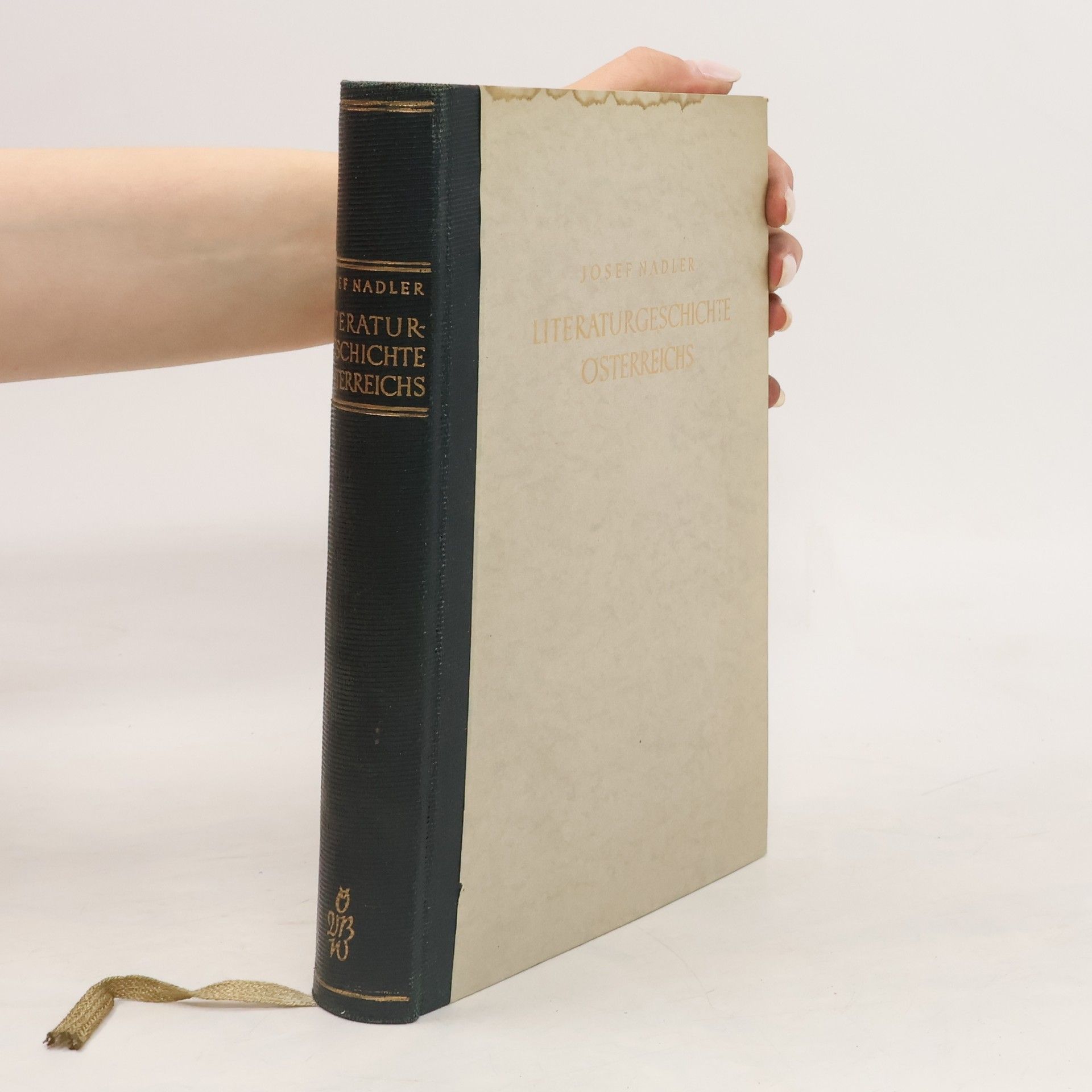 Josef Nadler Literaturgeschichte Österreichs
