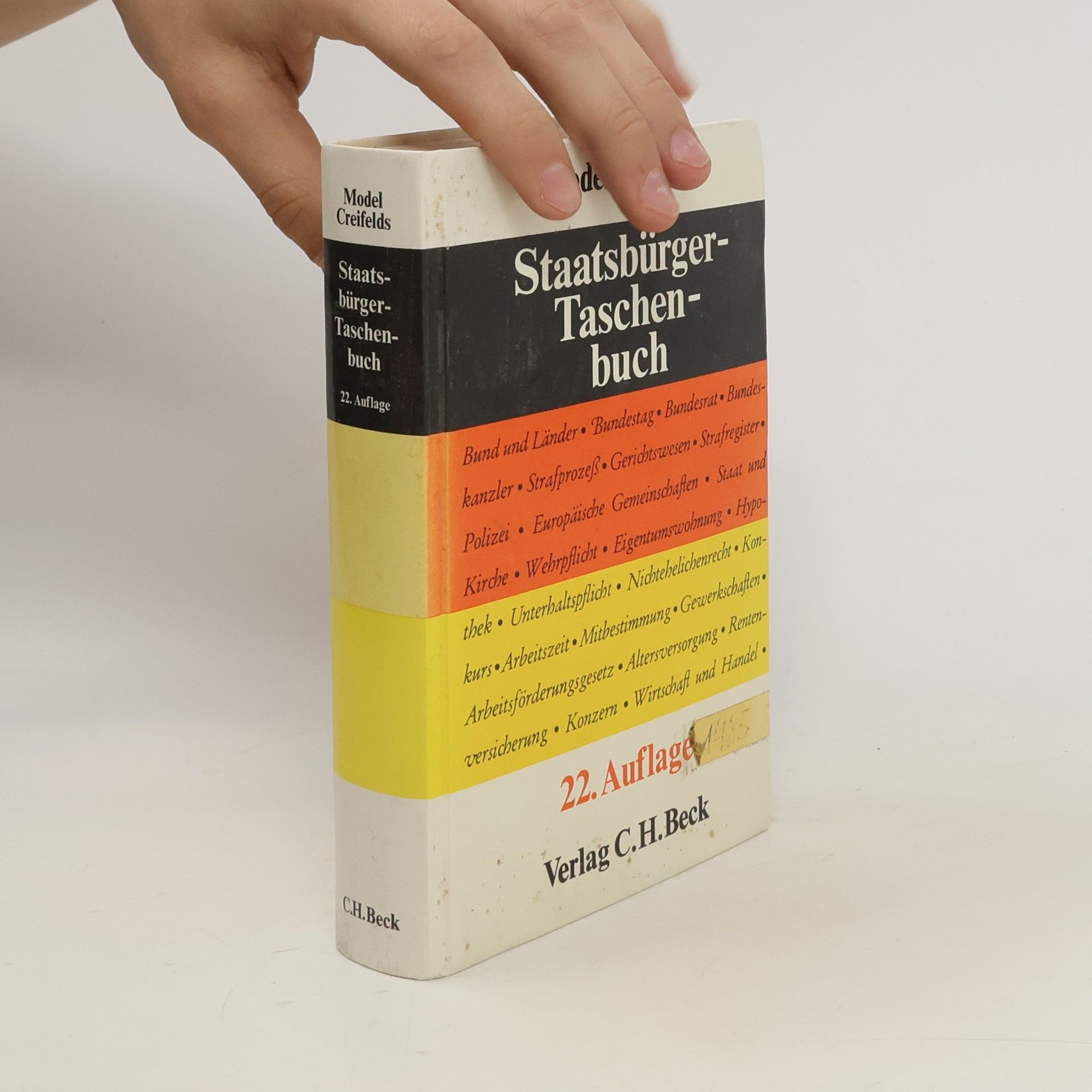 Otto Model Staatsbürger-Taschenbuch