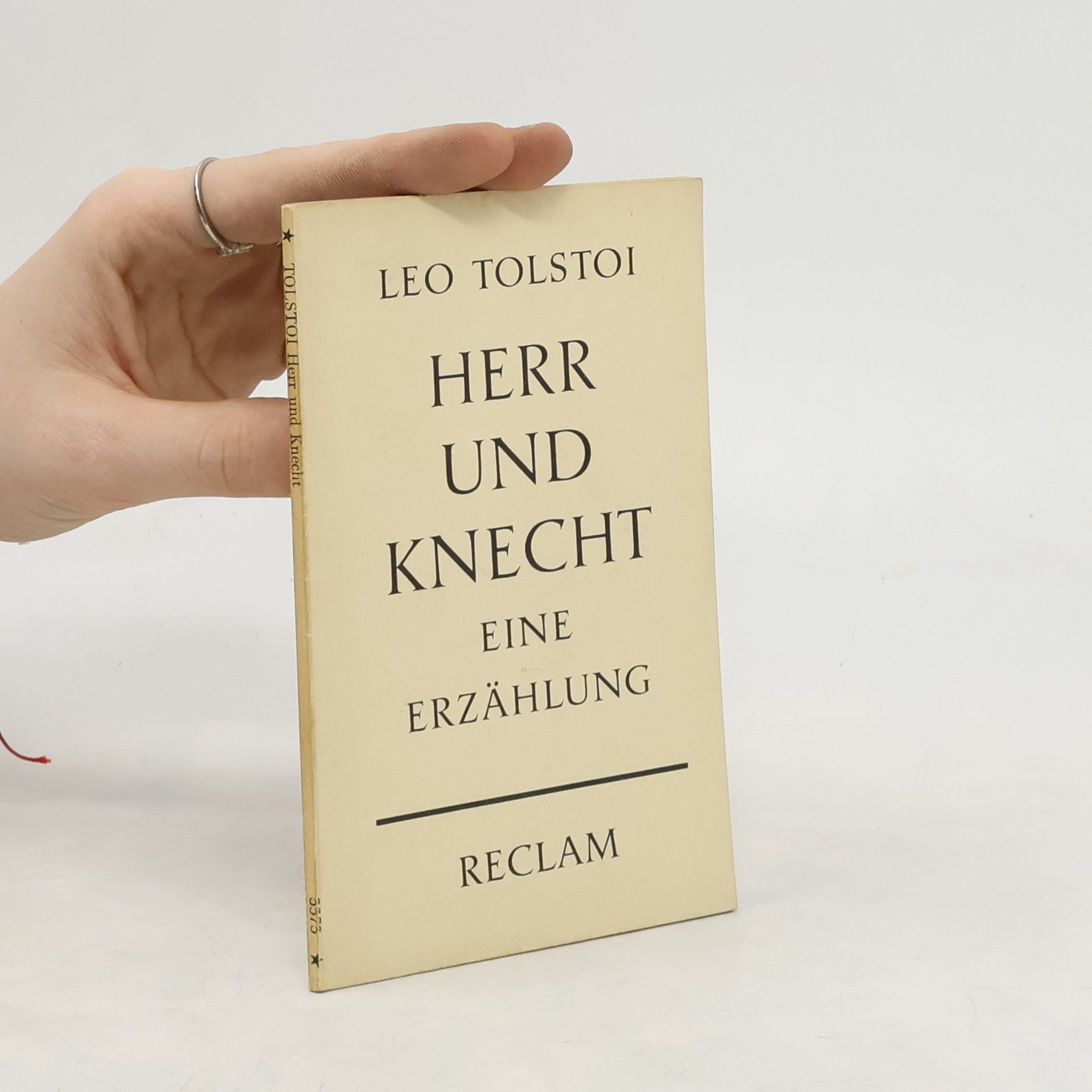Leo N. Tolstoj Herr und Knecht. Eine Erzählung
