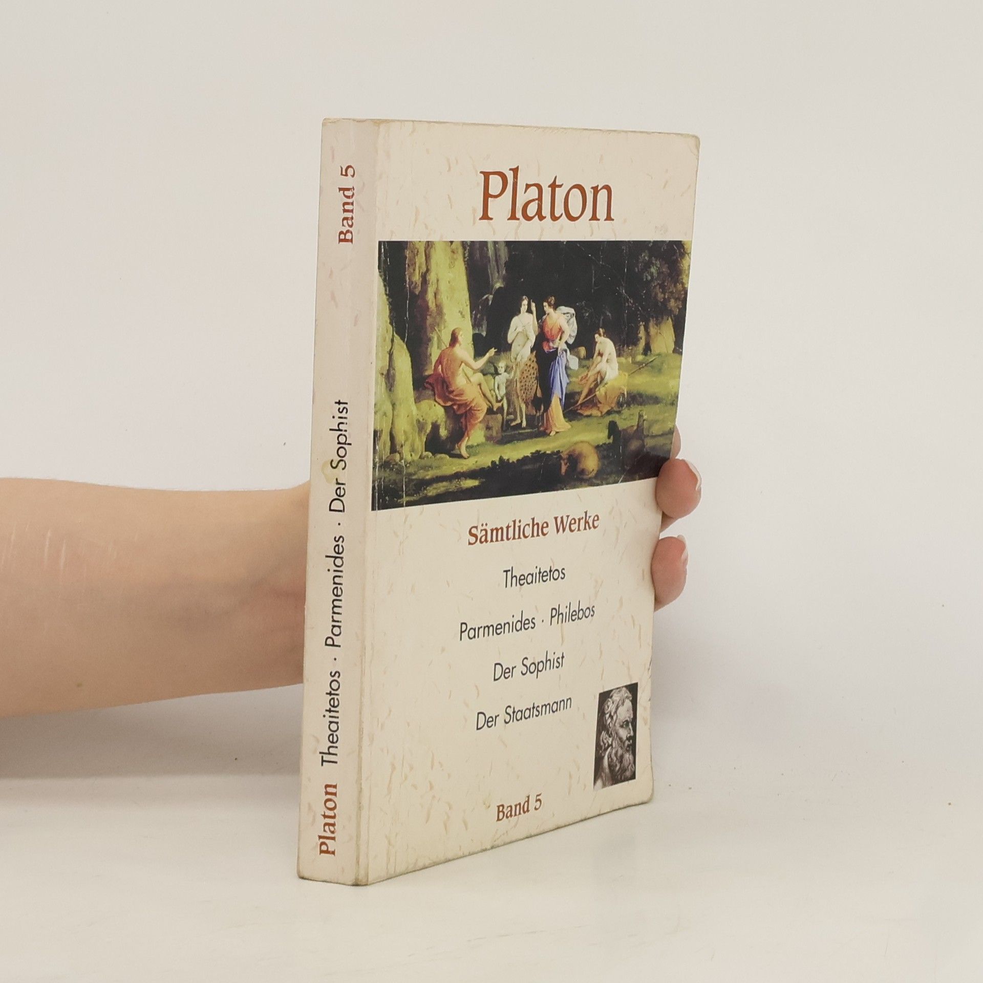 Platón Platon. Theaitetos. Parmenides. Des Sophist. Band 5