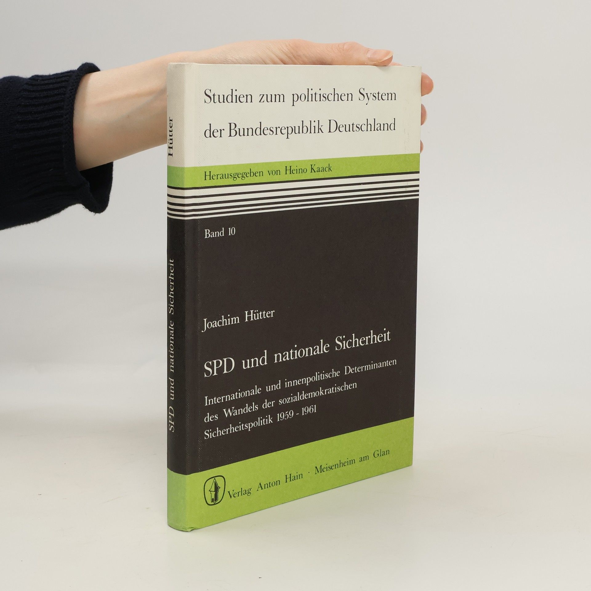 Joachim Hütter SPD und nationale Sicherheit