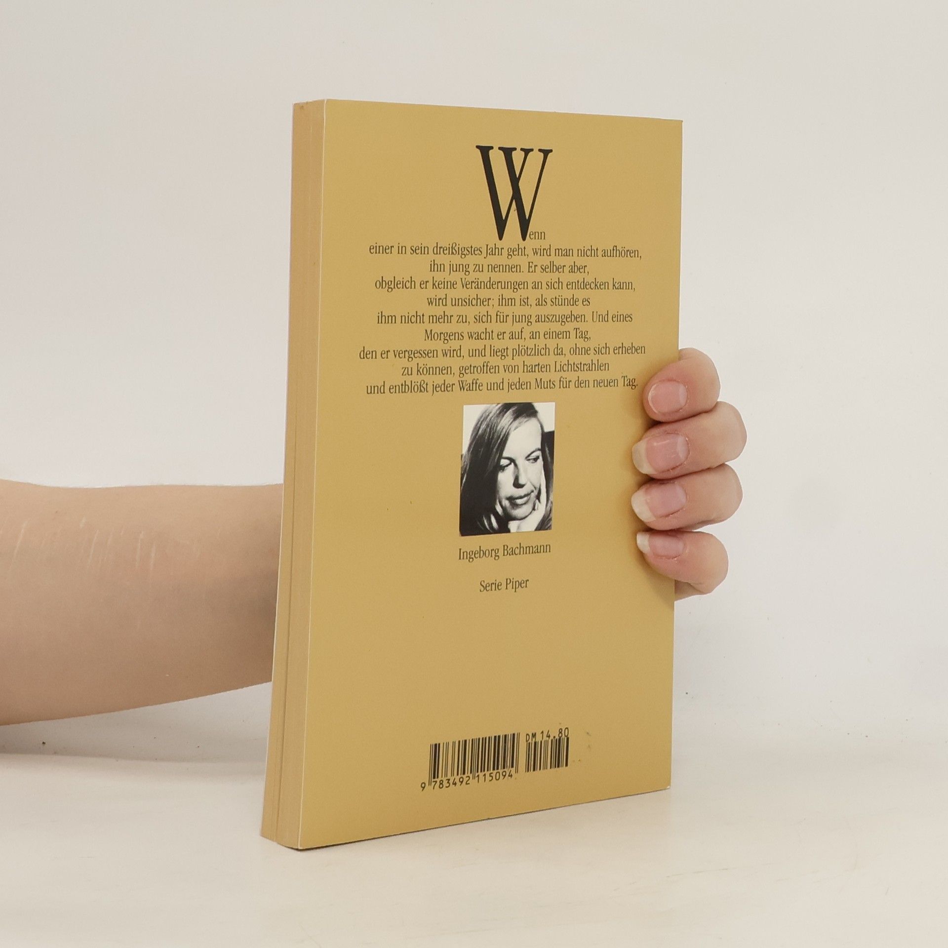 Ingeborg Bachmann Das dreissigste Jahr