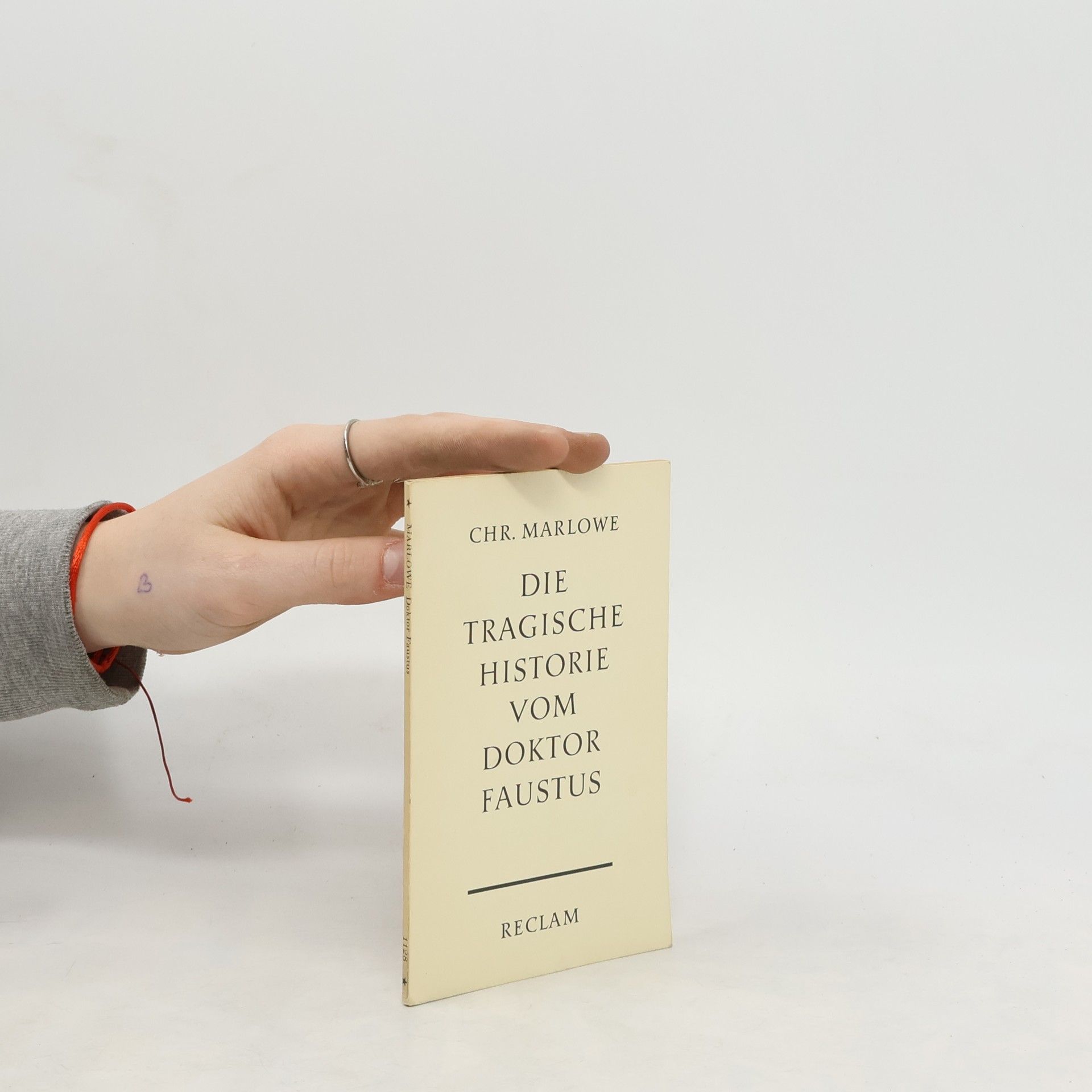 Chr. Marlowe Die tragische Historie vom Doktor Faustus