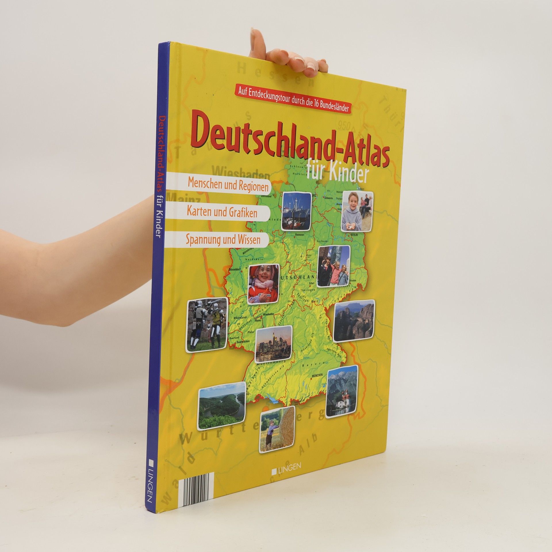 Kolektiv autorů Deutschland-Atlas für Kinder