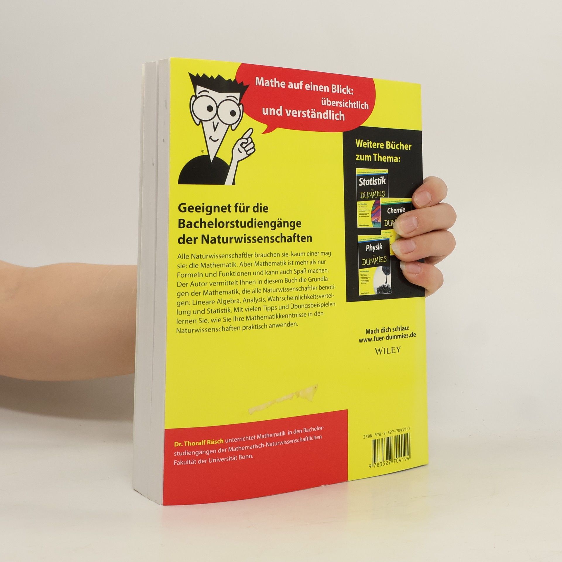 Thoralf Räsch Mathematik für Naturwissenschaftler für Dummies