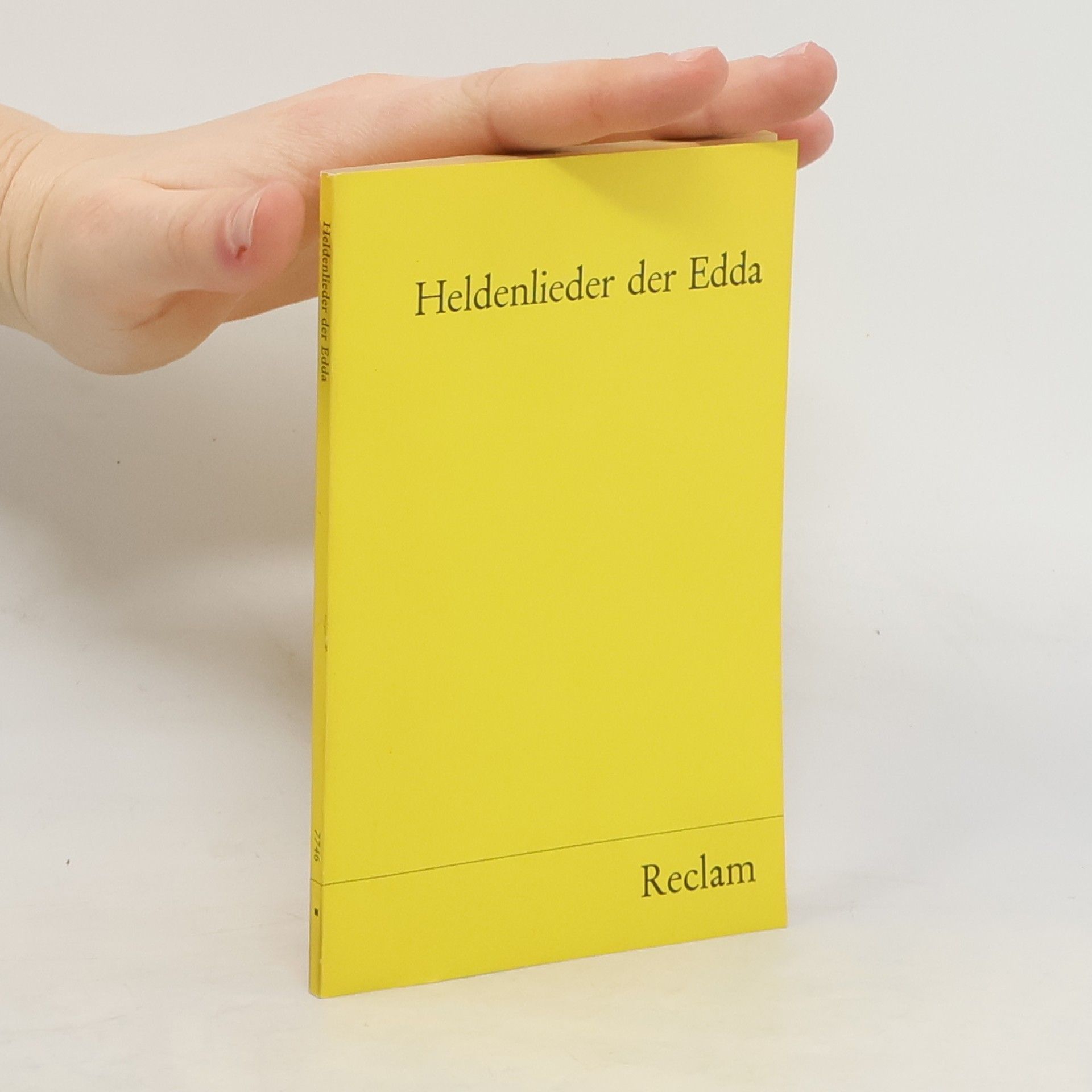 Felix Genzmer Heldenlieder der Edda