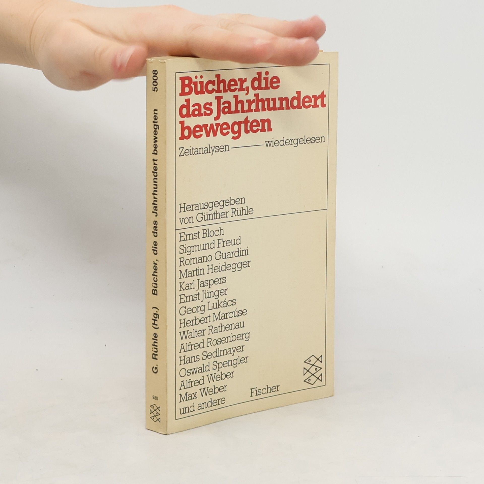 Günther Rühle Bücher, die das Jahrhundert bewegten