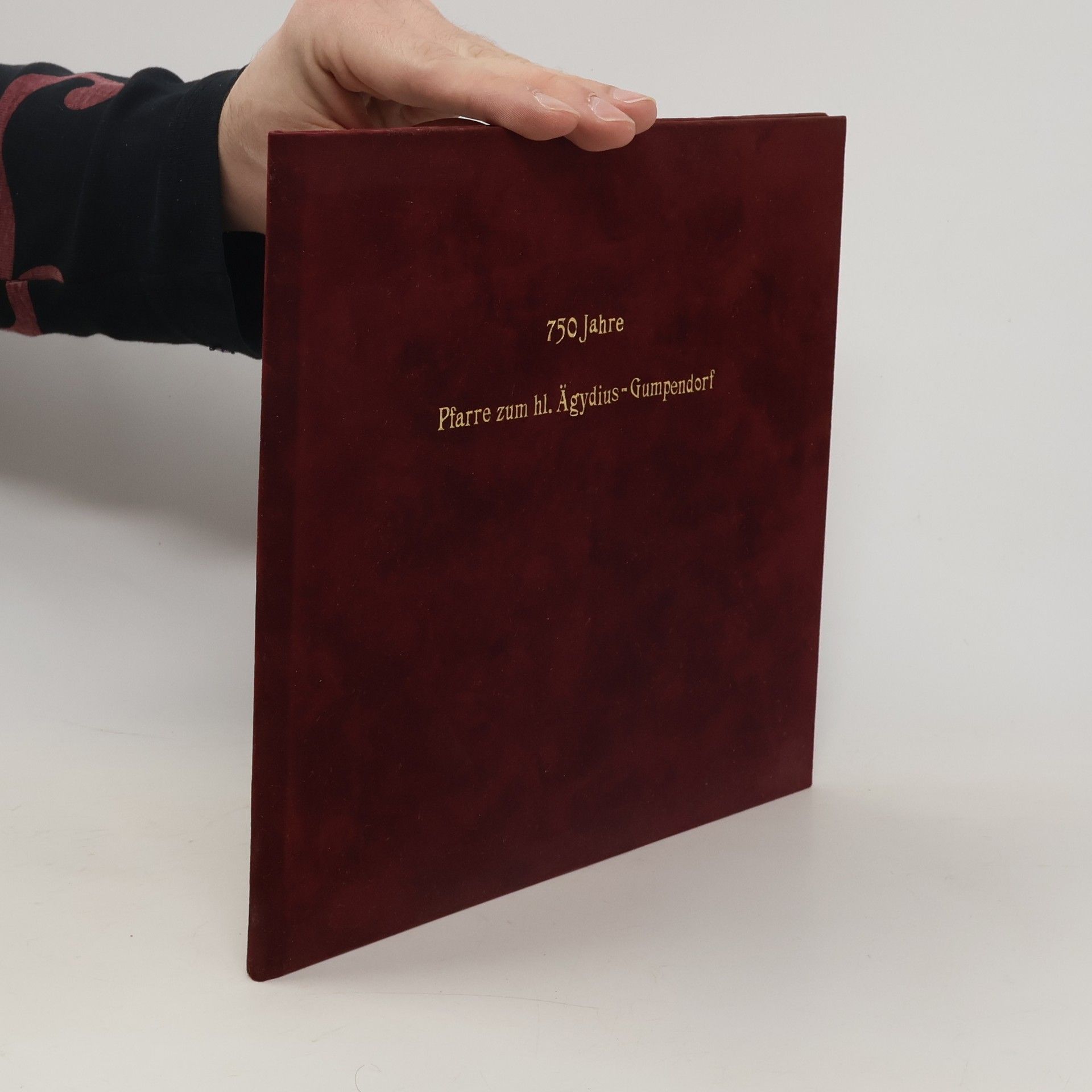 Collectif d'auteurs 750 Jahre. Pfarre zum hl. Ägydius-Gumpendorf