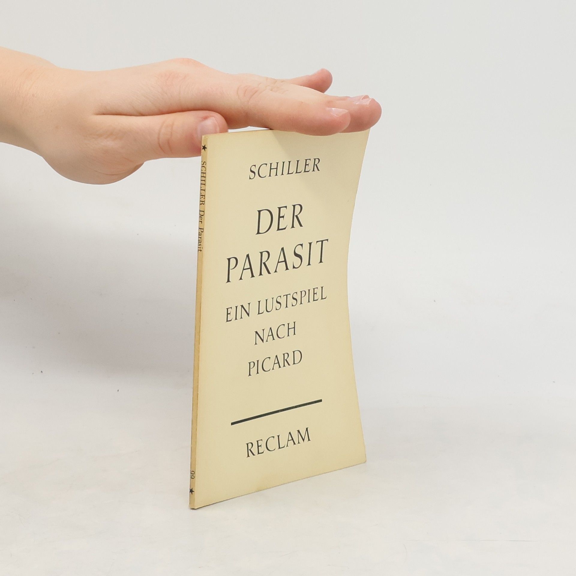 Friedrich Schiller Der Parasit