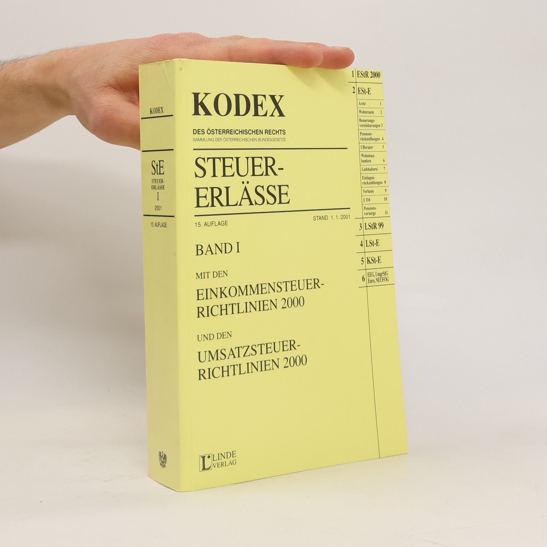 Autorenkollektiv KODEX Steuer-Erlässe