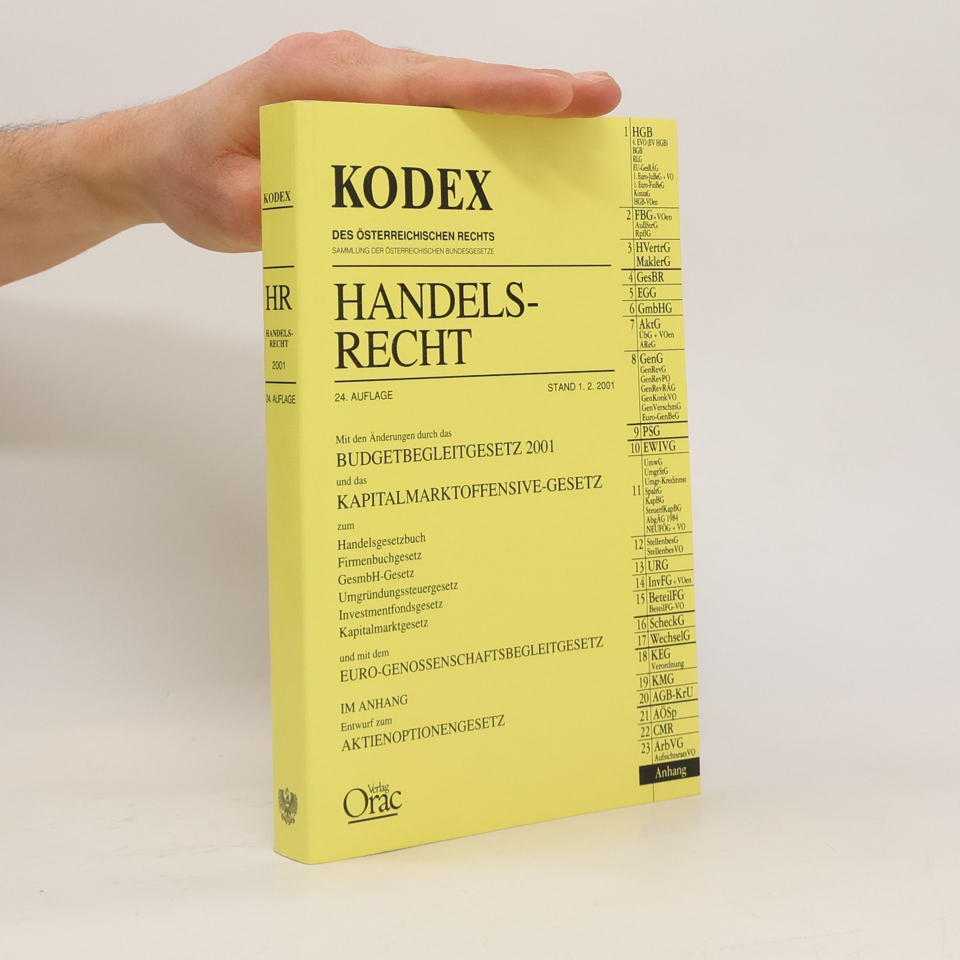 Arthur Weilinger KODEX Handelsrecht